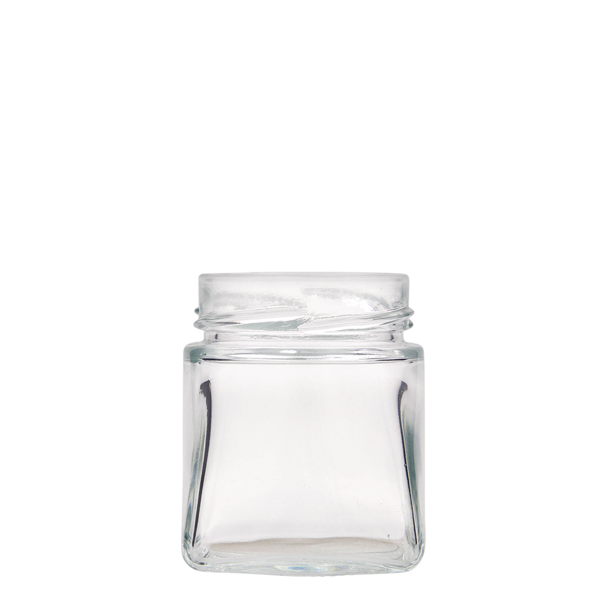 Τετράγωνο βάζο 'Luxor' 212 ml, στόμιο: deep twist-off (DTO 63) Τετράγωνο βάζο 'Luxor' 212 ml, στόμιο: deep twist-off (DTO 63)