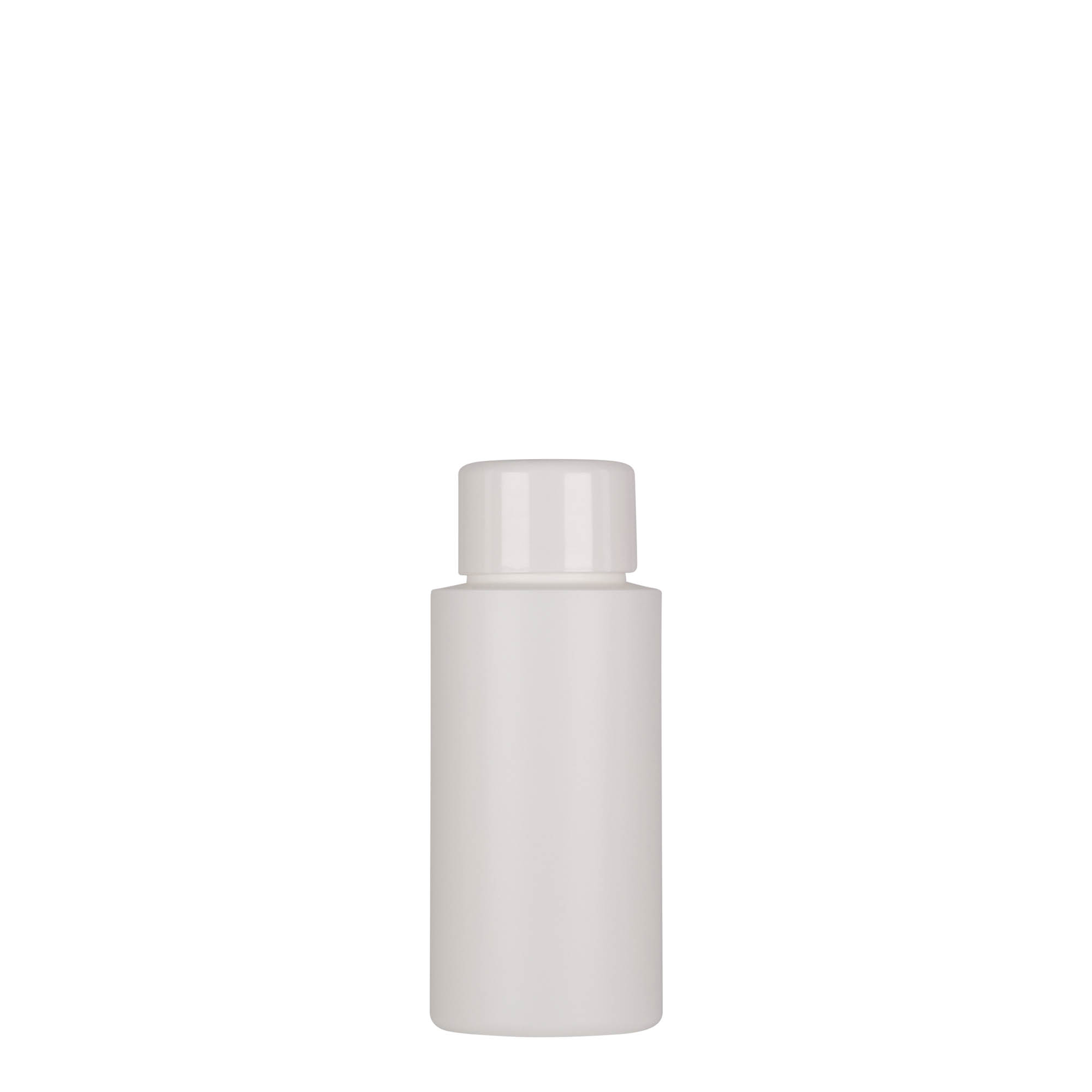 Πλαστικό μπουκάλι 'Pipe' 50 ml, Green HDPE, λευκό, στόμιο: GPI 24/410