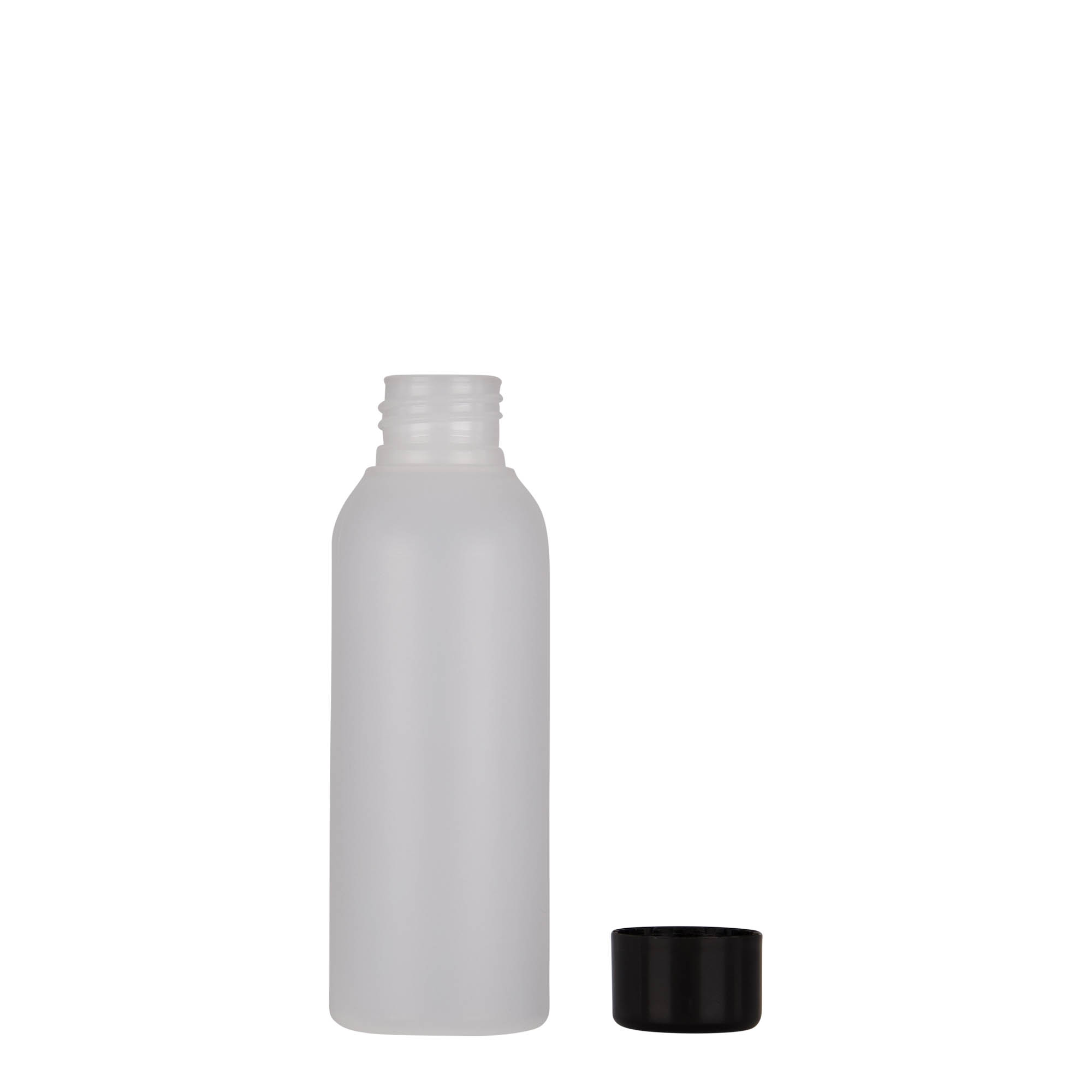 Πλαστικό μπουκάλι 'Tuffy' 100 ml, HDPE, φυσικό χρώμα, στόμιο: GPI 24/410 Πλαστικό μπουκάλι 'Tuffy' 100 ml, HDPE, φυσικό χρώμα, στόμιο: GPI 24/410