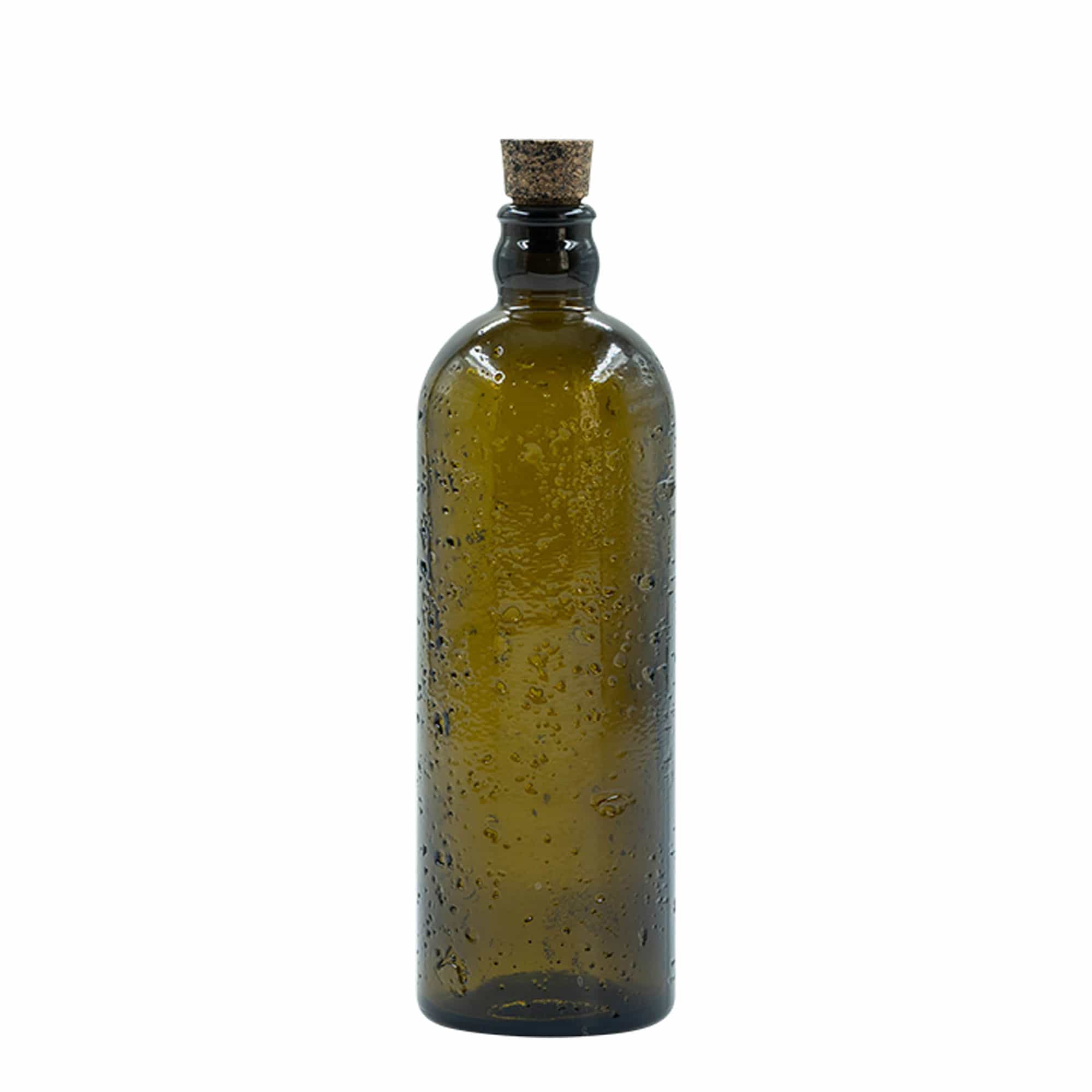 500 ml γυάλινο μπουκάλι Wildly Crafted 'Bobber Jr', καφέ, στόμιο: φελλός
