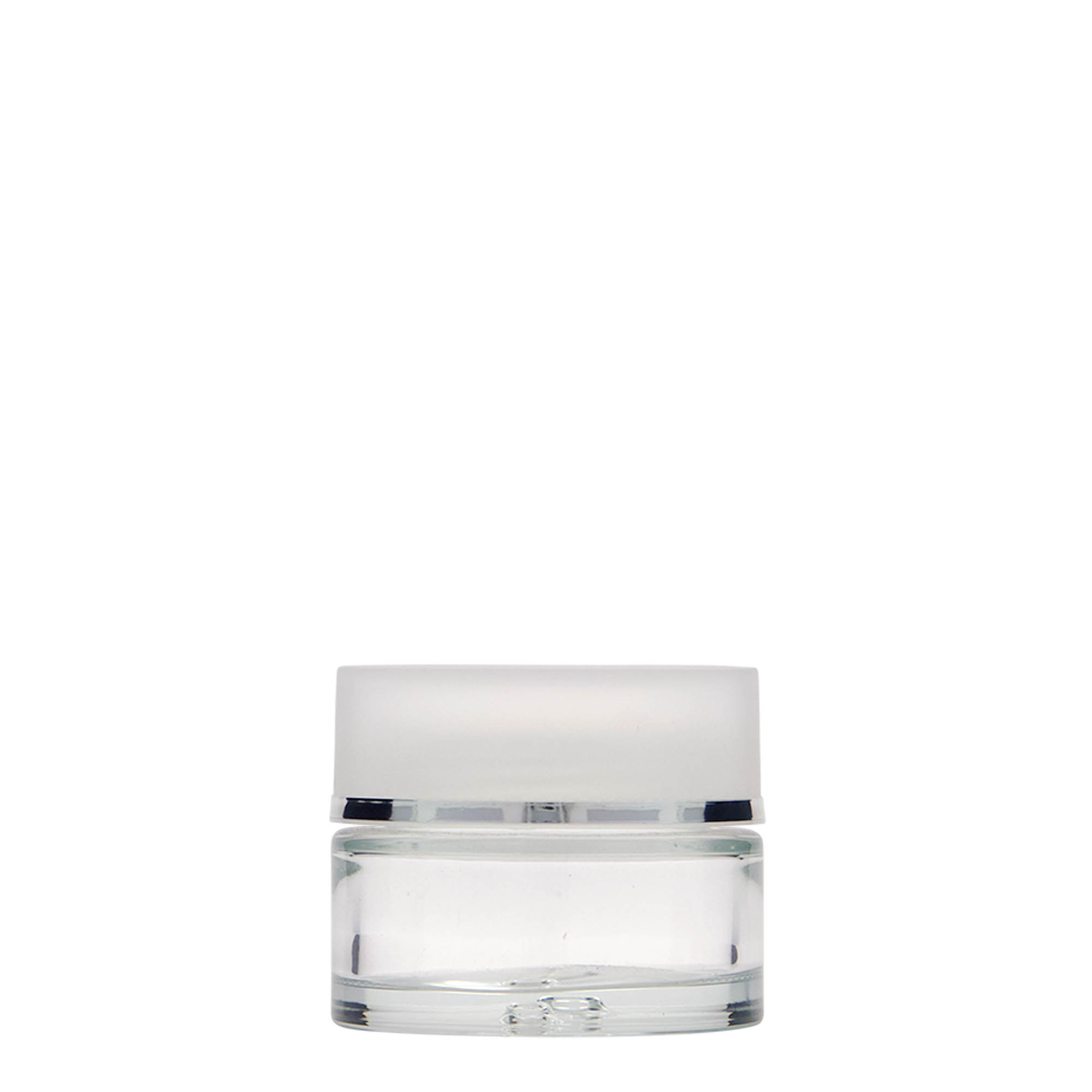 Βάζο για καλλυντικά 'Clear Edition' 30 ml, γυάλινο, στόμιο: βιδωτό πώμα