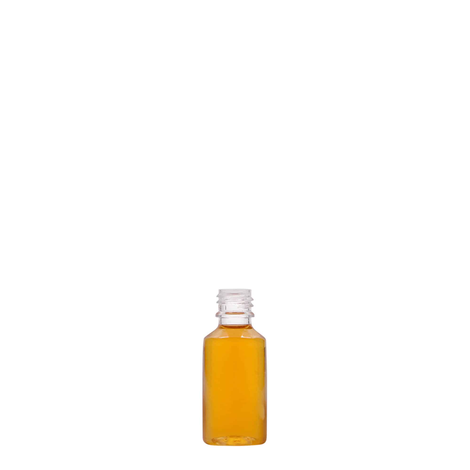 Μπουκάλι PET 'E-Liquid' 10 ml με ασφάλεια για παιδιά, πλαστικό, στόμιο: βιδωτό πώμα