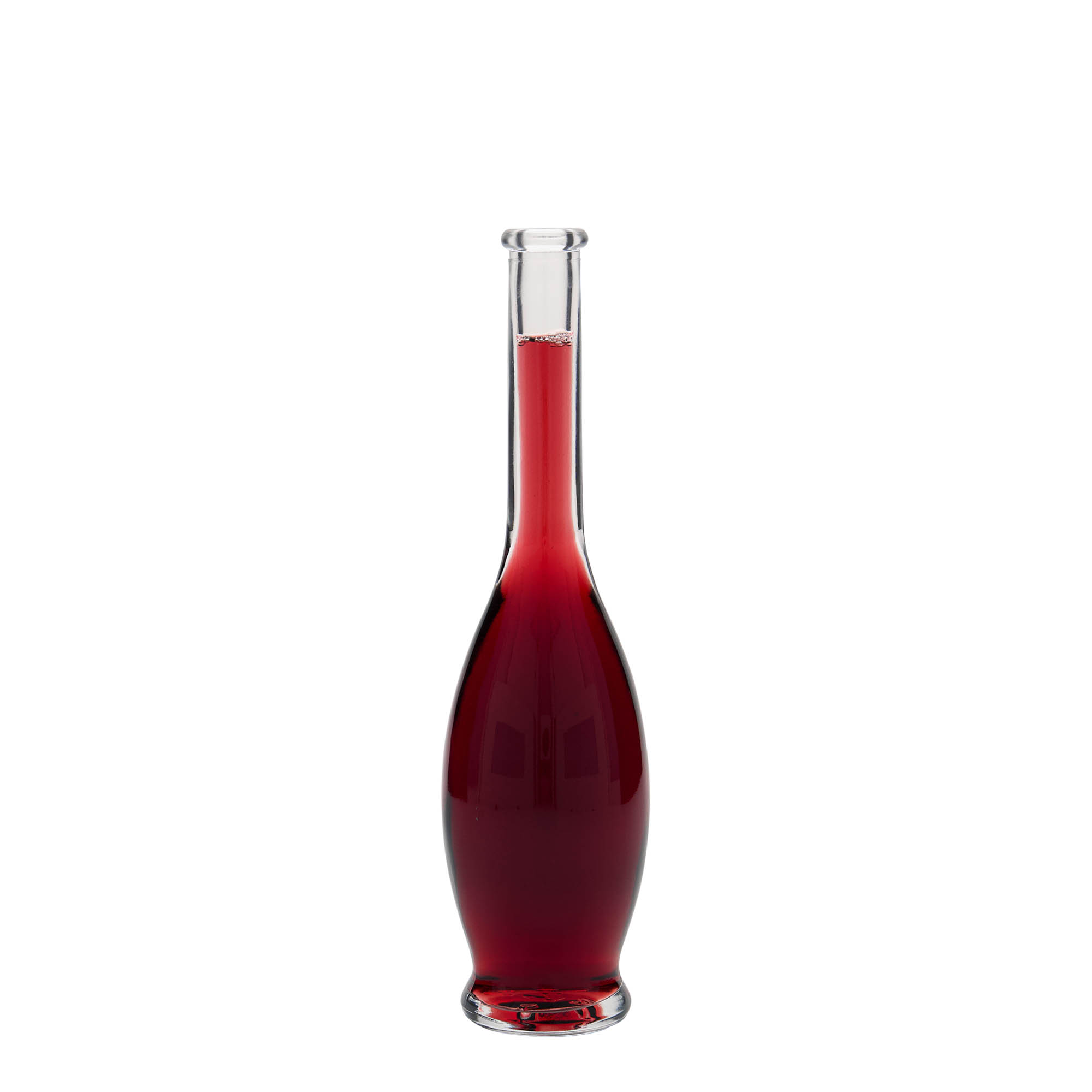 Γυάλινο μπουκάλι 'Gina' 100 ml, στόμιο: φελλός