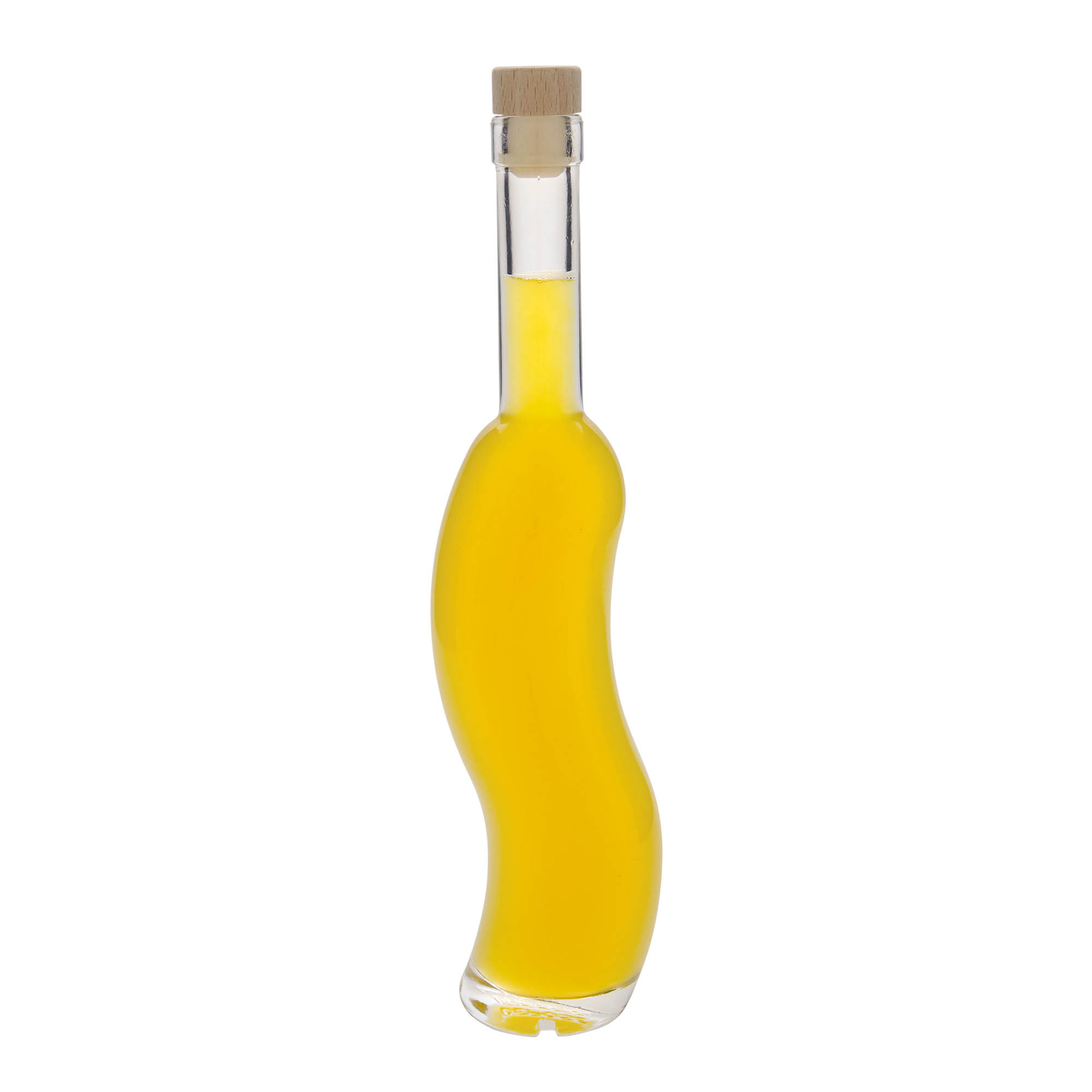 Γυάλινο μπουκάλι 'La-Ola' 350 ml, ημισφαιρικό, στόμιο: φελλός