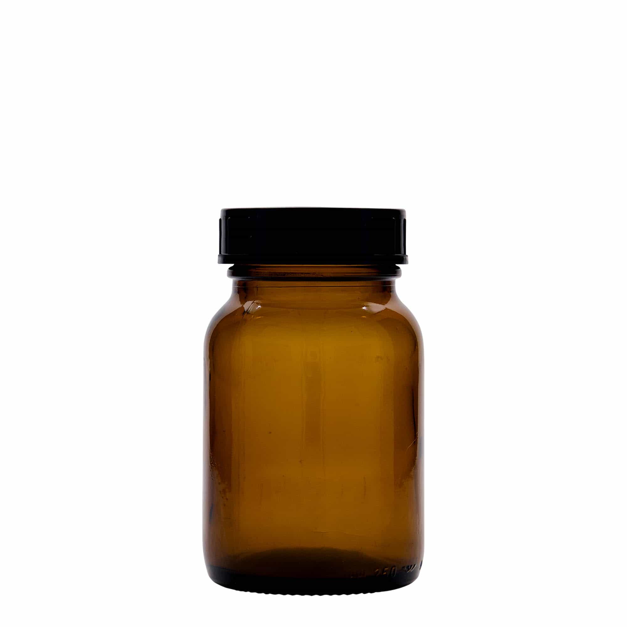 Βάζο με φαρδύ λαιμό 250 ml, καφέ, στόμιο: DIN 55
