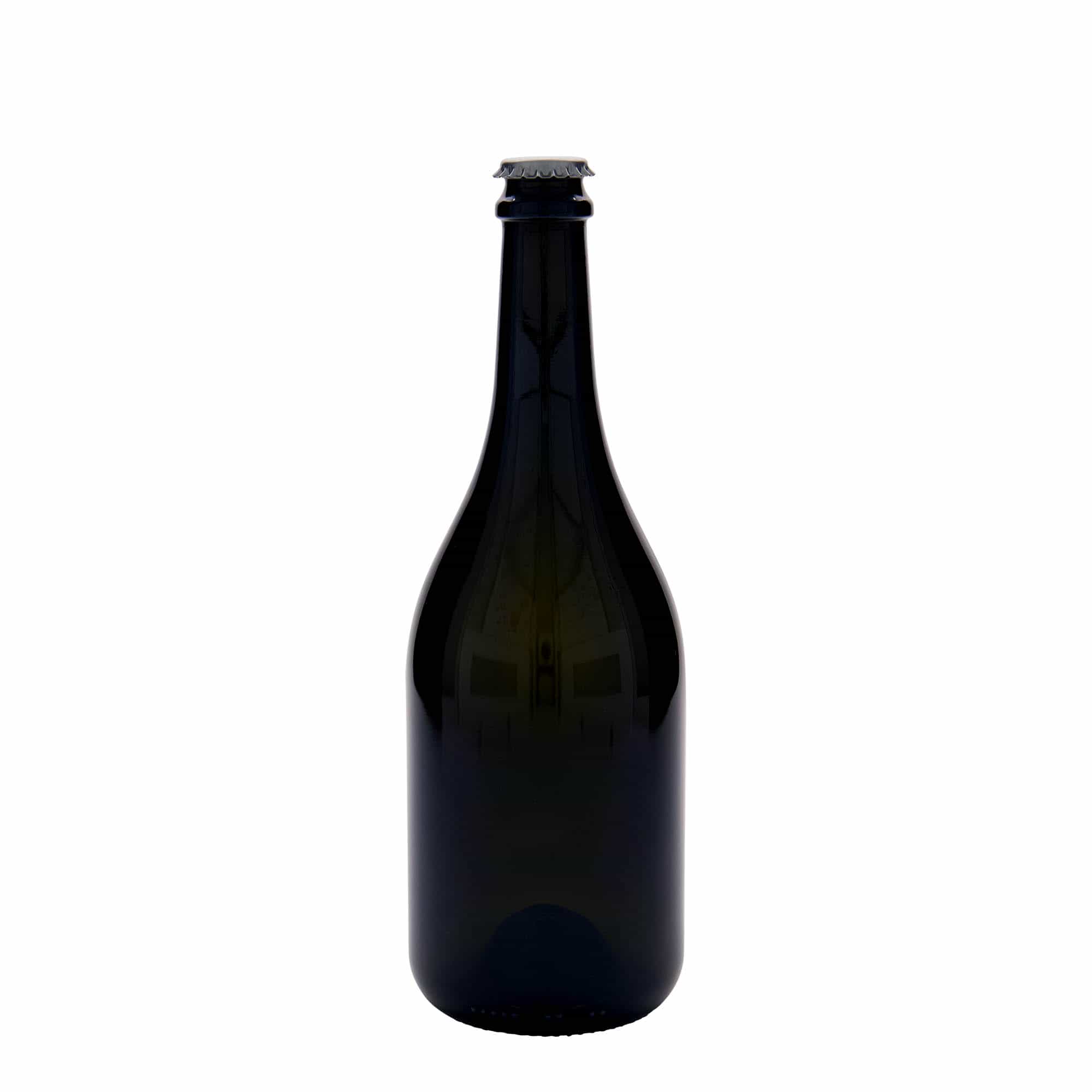 Μπουκάλι μπύρας 'Horta' 750 ml, γυάλινο, πράσινο αντικέ, στόμιο: μεταλλική τάπα