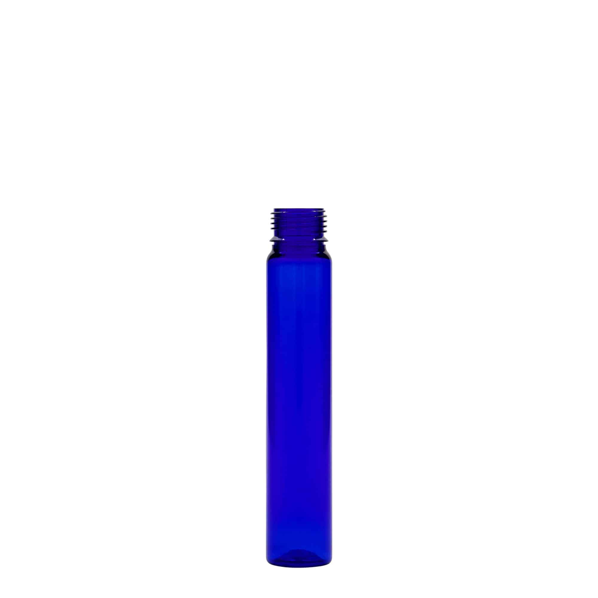 Κύλινδρος PET 25 ml, πλαστικός, μπλε ρουά, στόμιο: βιδωτό πώμα