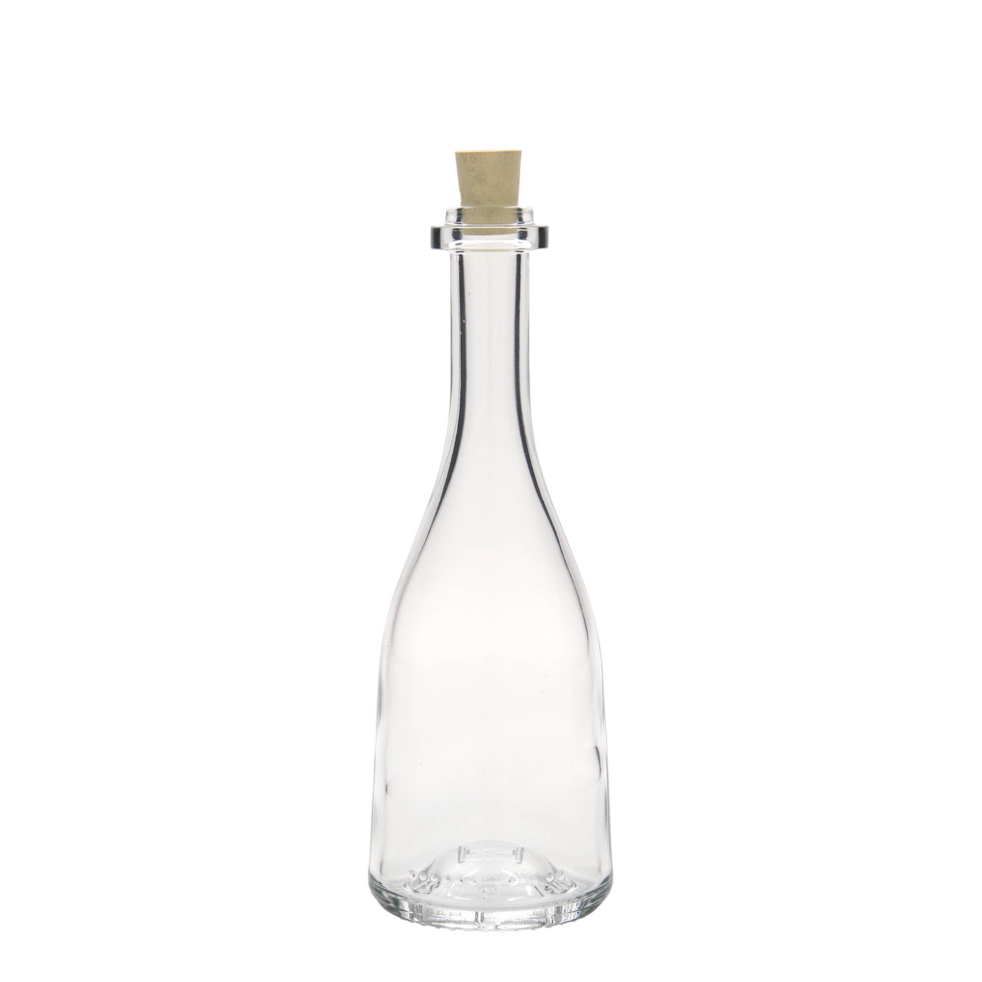 Γυάλινο μπουκάλι 'Rustica' 200 ml, στόμιο: φελλός Γυάλινο μπουκάλι 'Rustica' 200 ml, στόμιο: φελλός