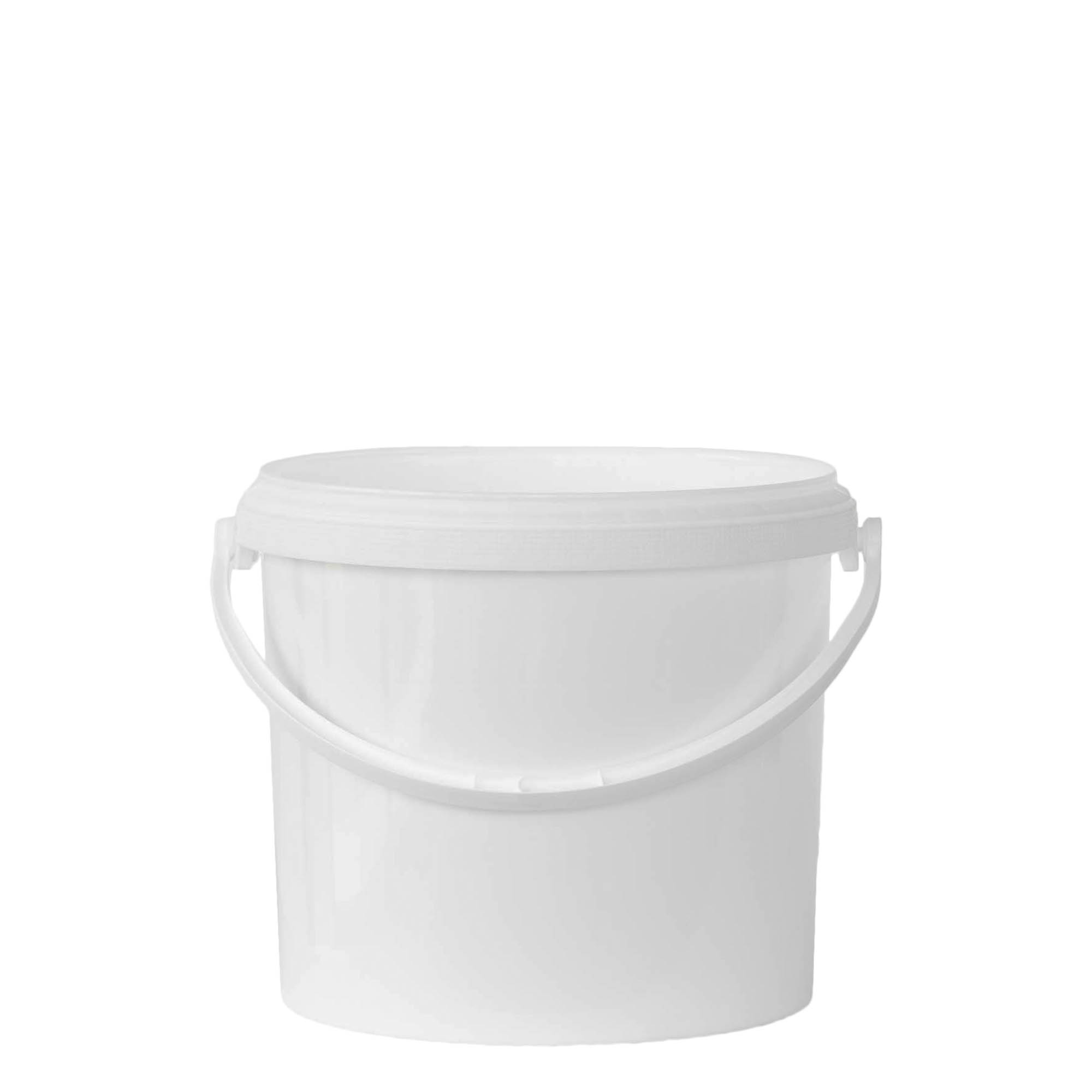 Κουβάς 5 l, πλαστικό PP, λευκό Κουβάς 5 l, πλαστικό PP, λευκό