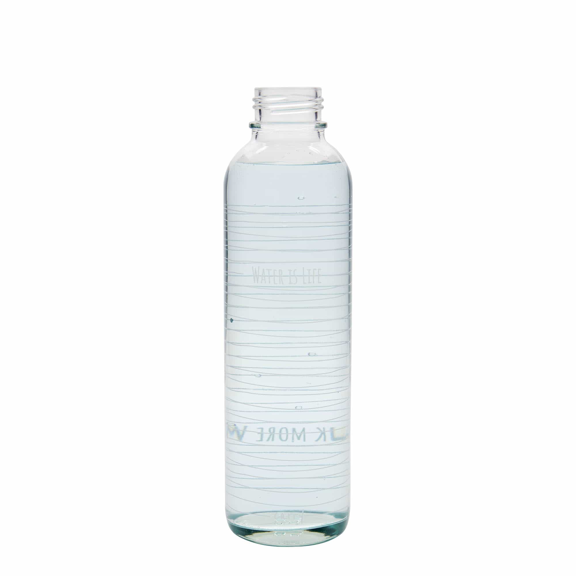 Παγούρι 'CARRY Bottle' 700 ml, σχέδιο: Water is Life, στόμιο: βιδωτό πώμα