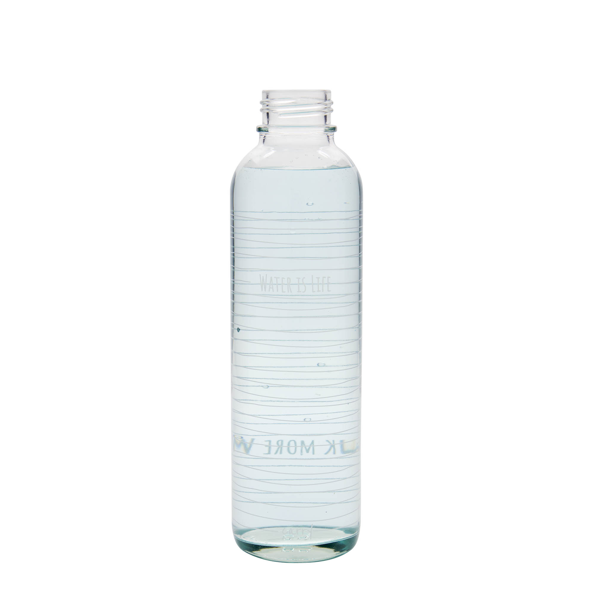 Παγούρι 'CARRY Bottle' 700 ml, σχέδιο: Water is Life, στόμιο: βιδωτό πώμα