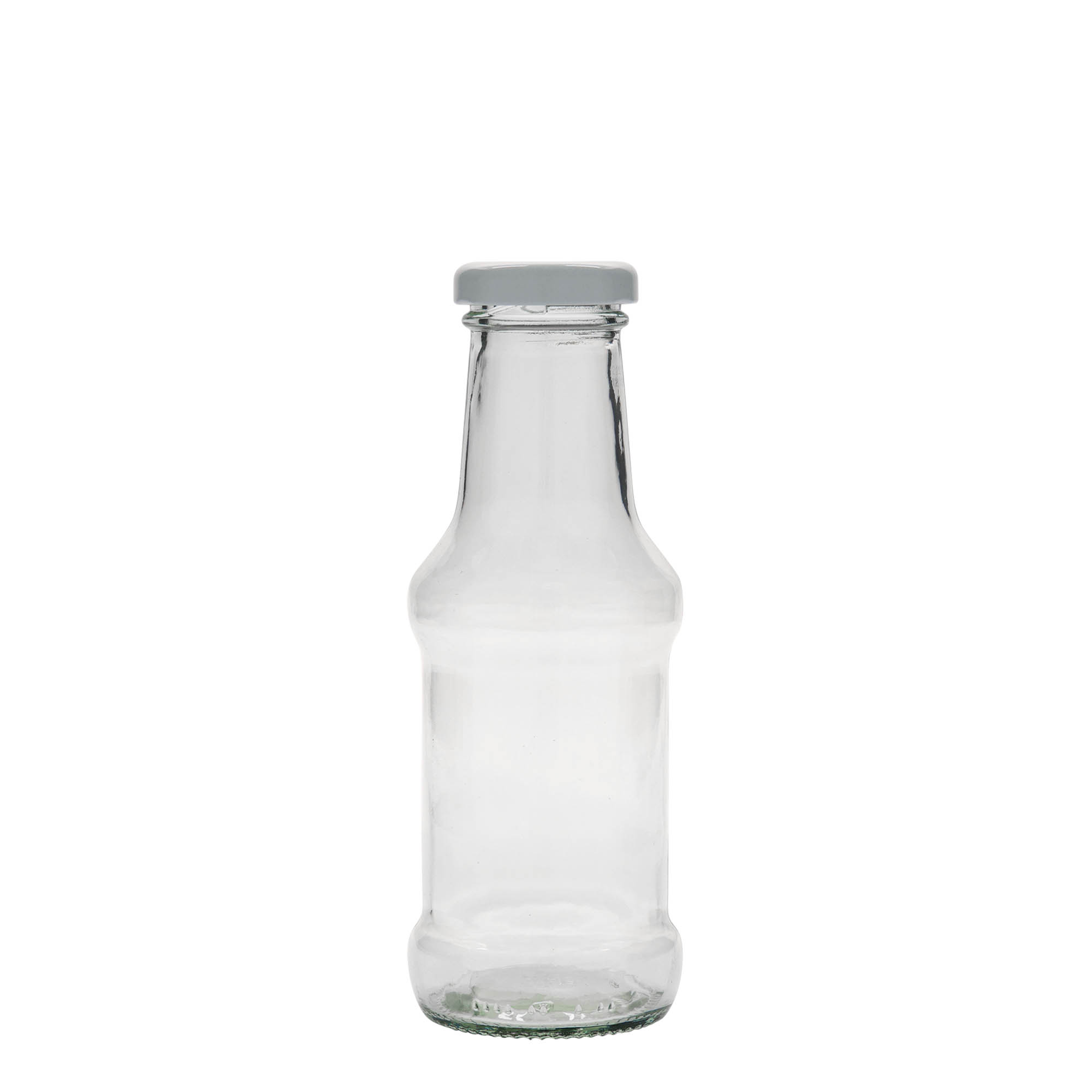 Μπουκάλι για σως 250 ml, γυάλινο, στόμιο: twist-off (TO 38) Μπουκάλι για σως 250 ml, γυάλινο, στόμιο: twist-off (TO 38)