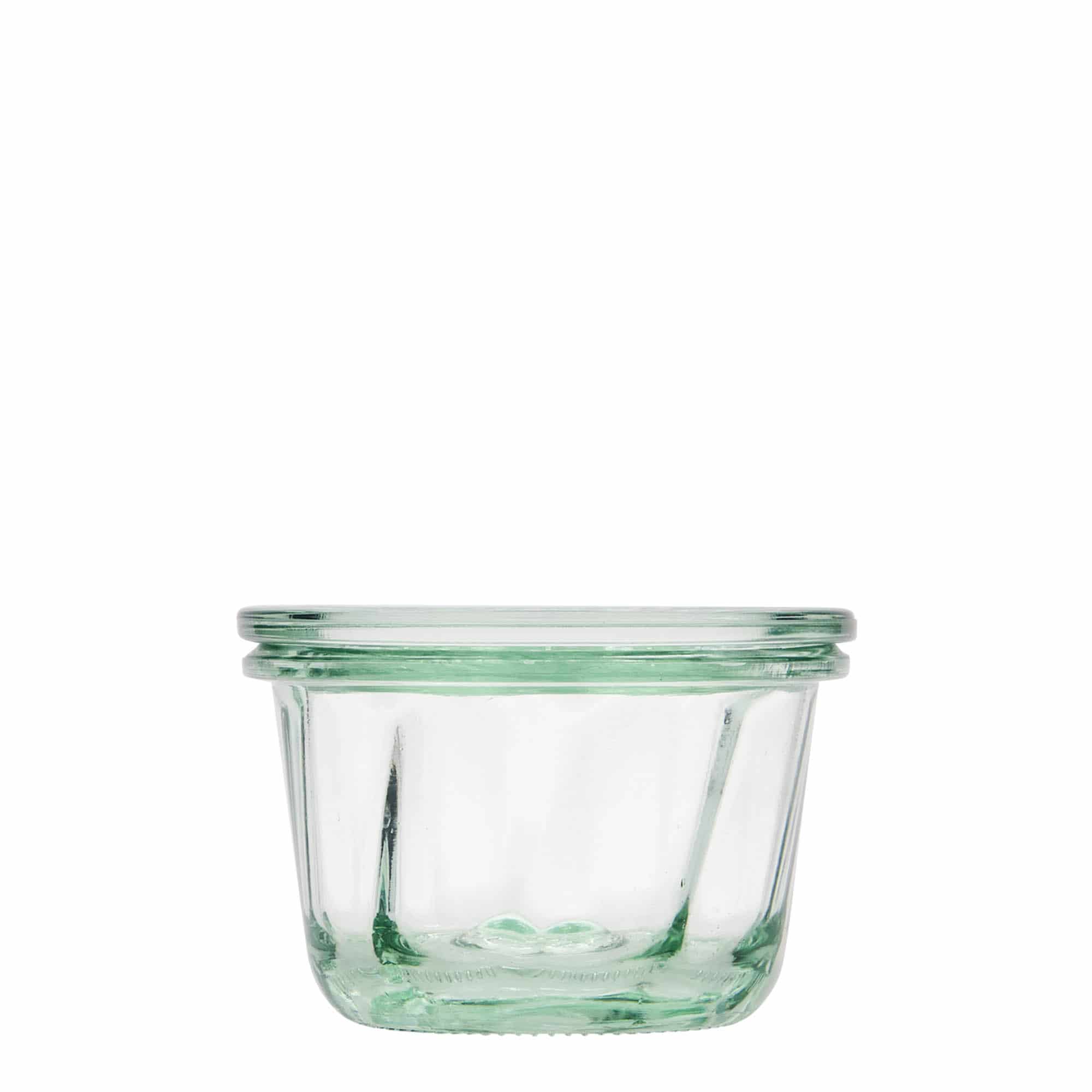Βάζο σε σχήμα φόρμας για κέικ WECK 165 ml, στόμιο: στρογγυλεμένο χείλος Βάζο σε σχήμα φόρμας για κέικ WECK 165 ml, στόμιο: στρογγυλεμένο χείλος