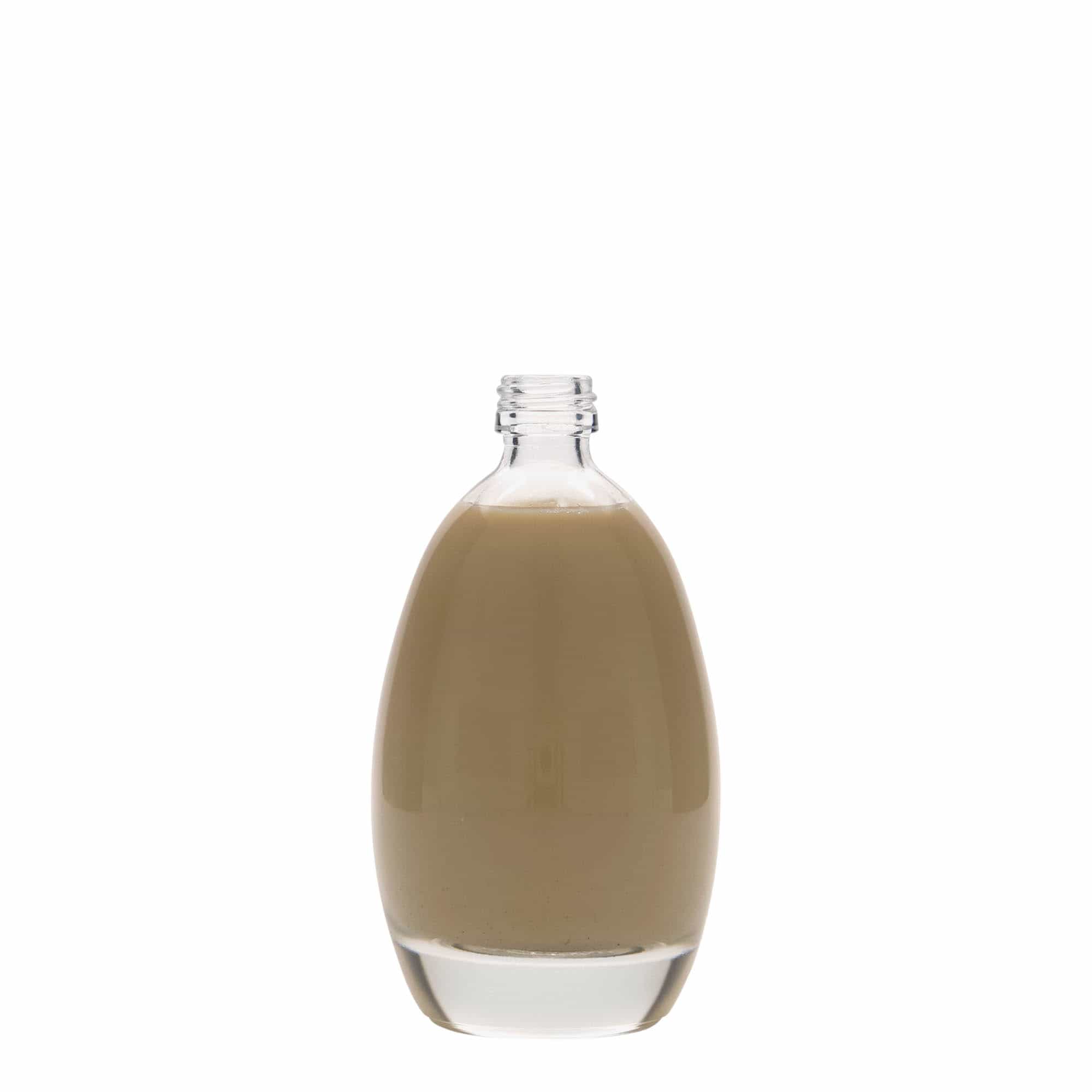 Γυάλινο μπουκάλι 'Αυγό' 100 ml, στόμιο: PP 18