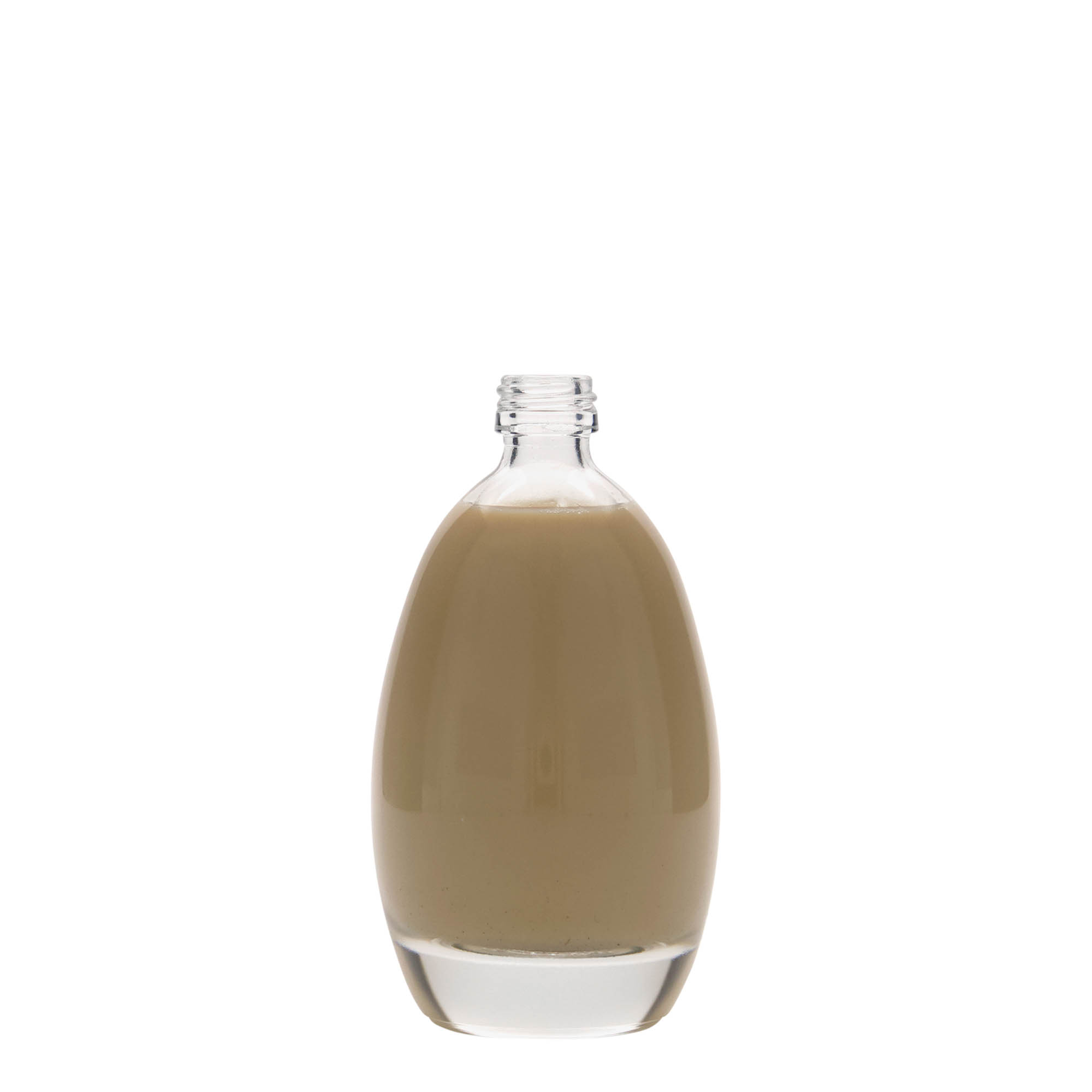 Γυάλινο μπουκάλι 'Αυγό' 100 ml, στόμιο: PP 18