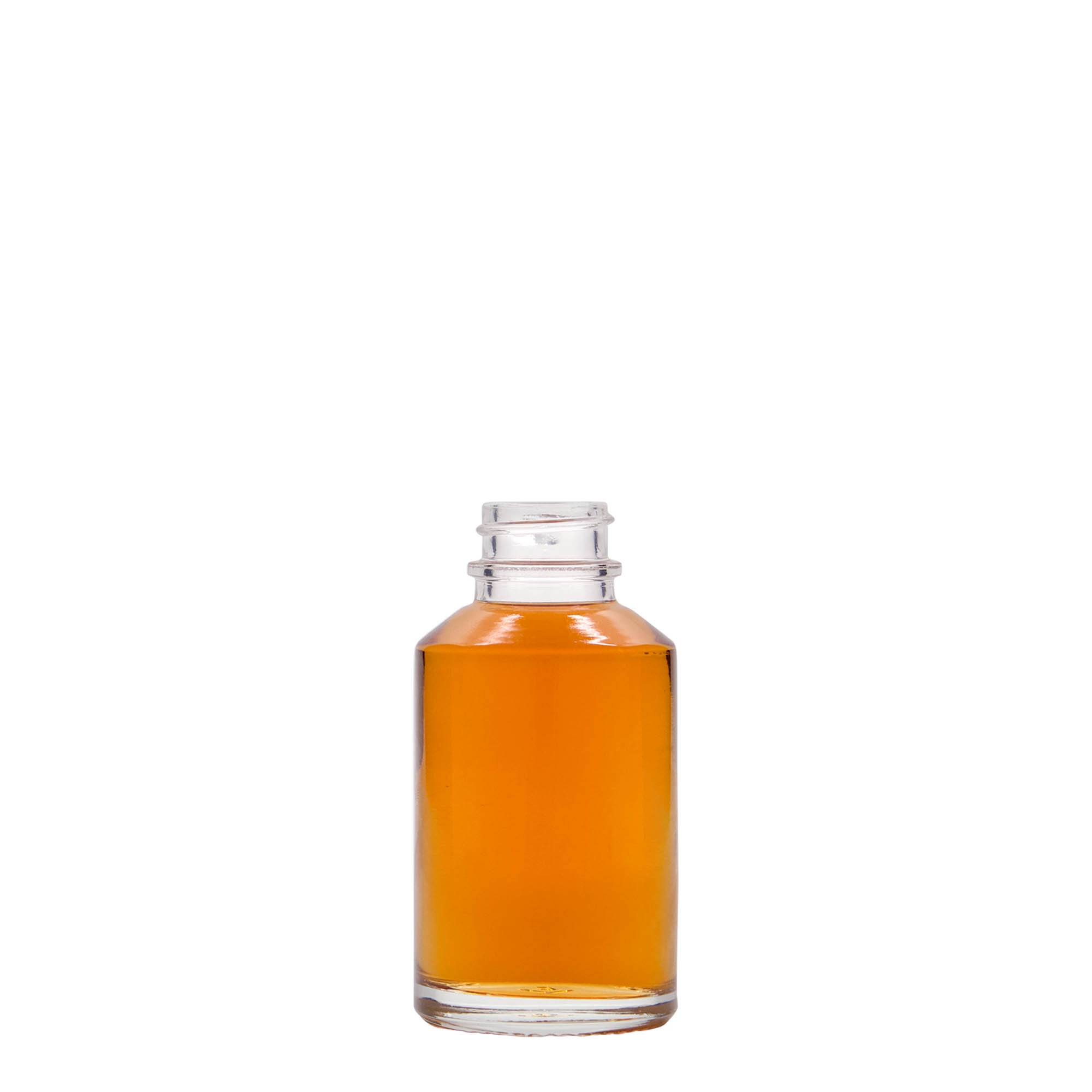 Γυάλινο μπουκάλι 'Hella' 50 ml, στόμιο: GPI 22 Γυάλινο μπουκάλι 'Hella' 50 ml, στόμιο: GPI 22