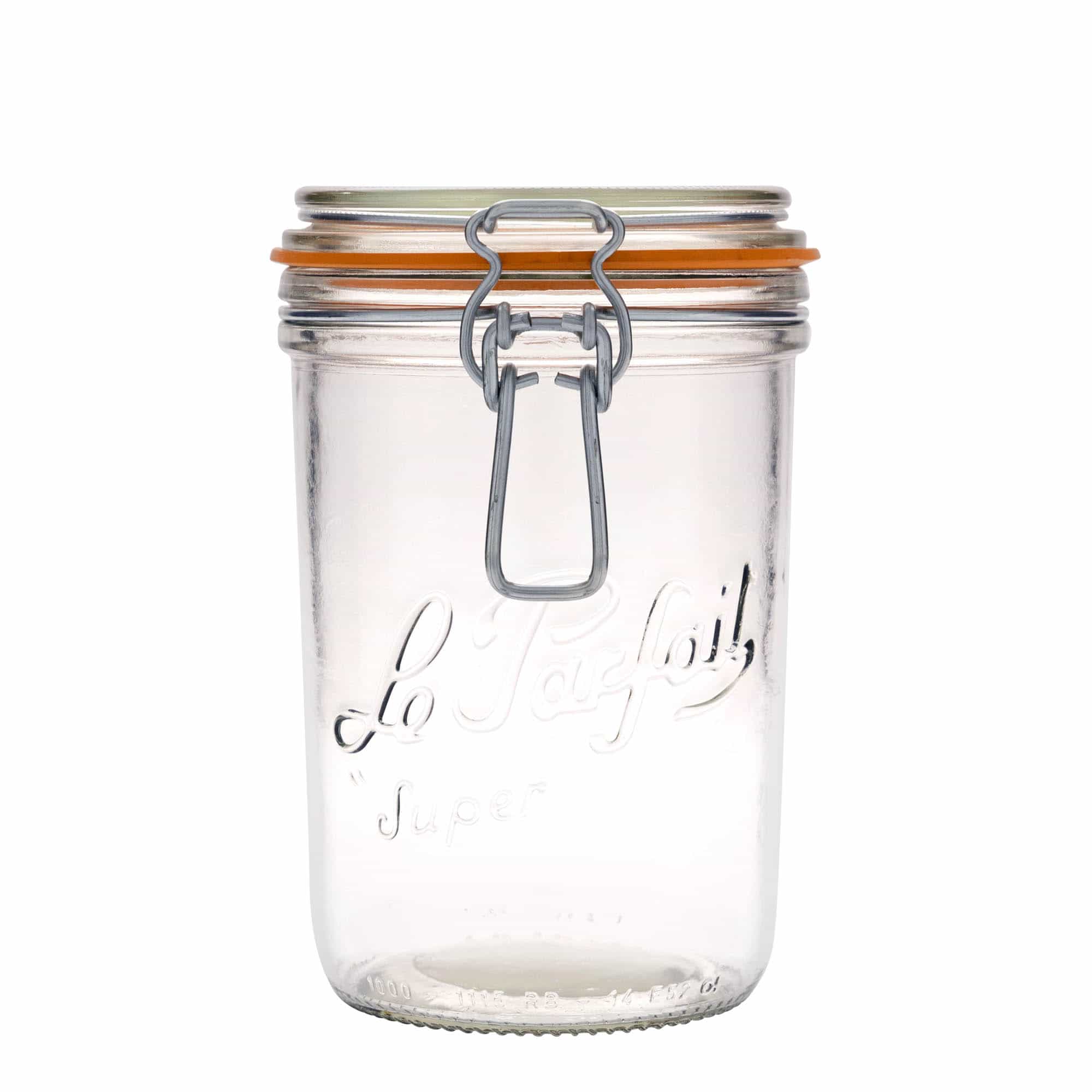 Βάζο με καπάκι με κλιπ 'Le Parfait Super Terrine' 1.000 ml, στόμιο: καπάκι με κλιπ
