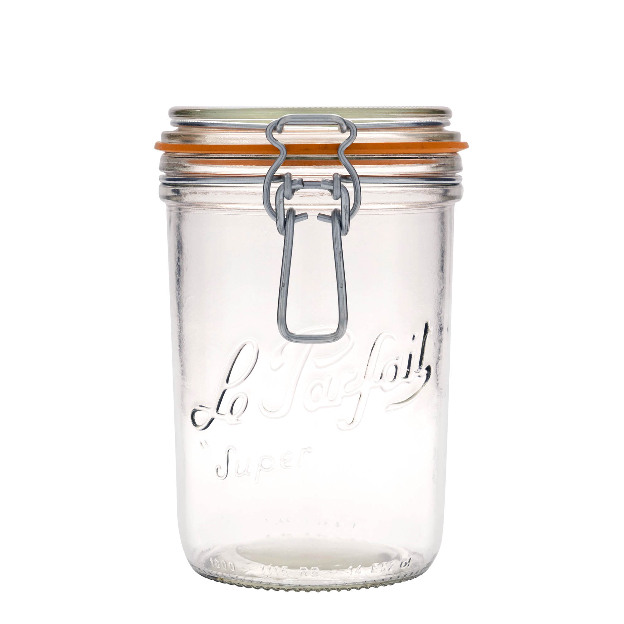 Βάζο με καπάκι με κλιπ 'Le Parfait Super Terrine' 1.000 ml, στόμιο: καπάκι με κλιπ Βάζο με καπάκι με κλιπ 'Le Parfait Super Terrine' 1.000 ml, στόμιο: καπάκι με κλιπ