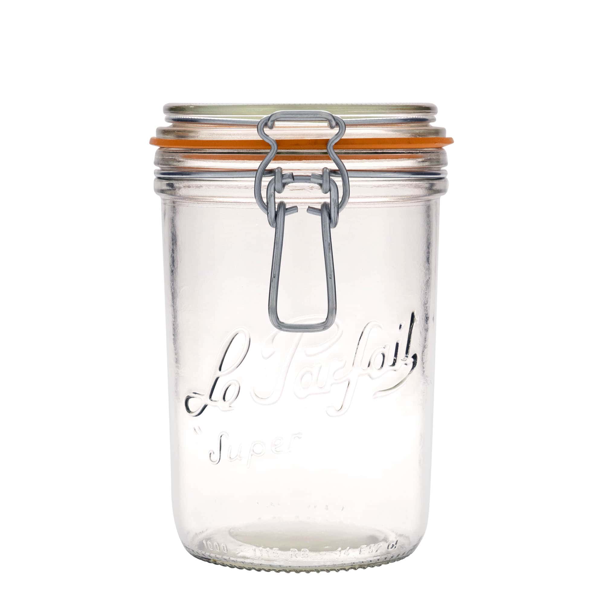 1.000 ml βάζο με σύρμα κλεισίματος 'Le Parfait Super Terrine', στόμιο: κλείσιμο με σύρμα