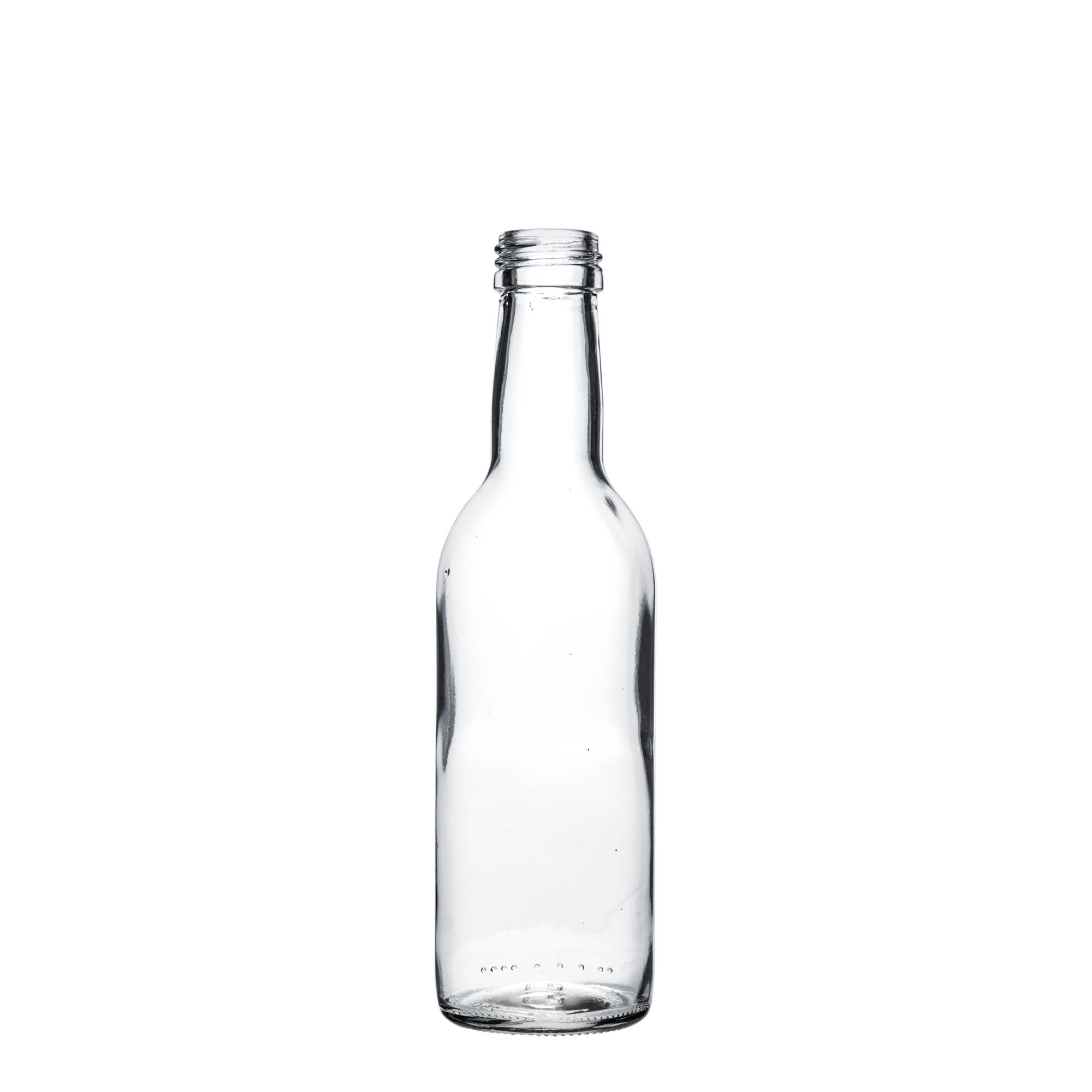 Γυάλινο μπουκάλι 'Bordeaux' 250 ml, στόμιο: PP 28 Γυάλινο μπουκάλι 'Bordeaux' 250 ml, στόμιο: PP 28