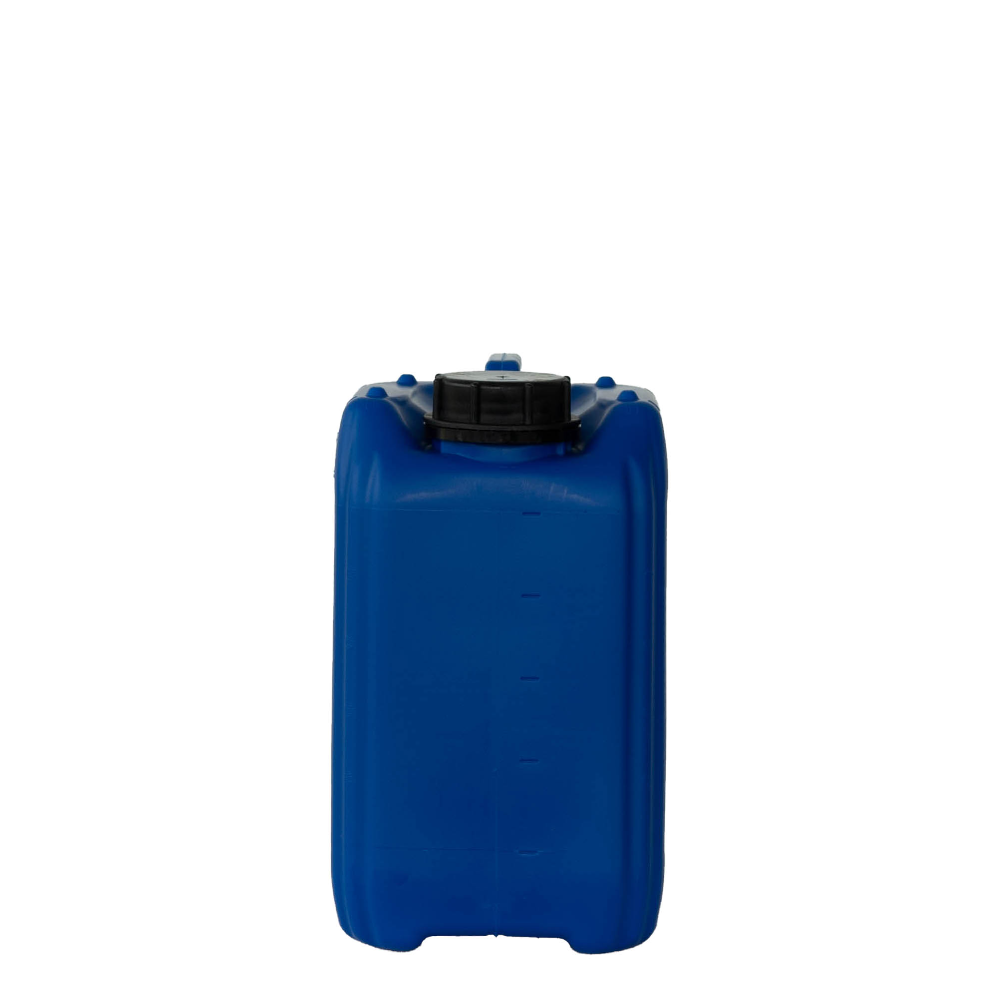 Μπιτόνι 5 l, ορθογώνιο, πλαστικό HDPE, μπλε, στόμιο: ND 55