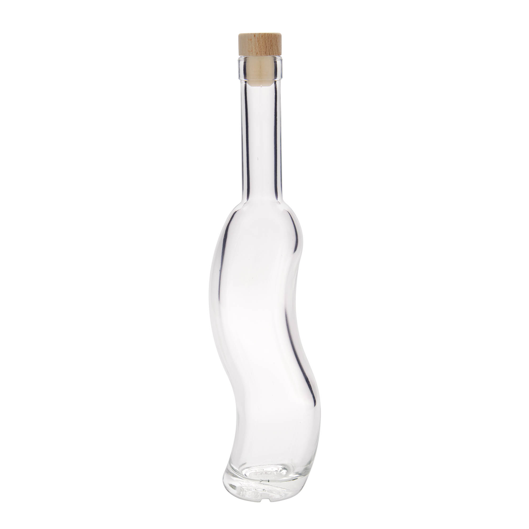 Γυάλινο μπουκάλι 'La-Ola' 350 ml, ημισφαιρικό, στόμιο: φελλός