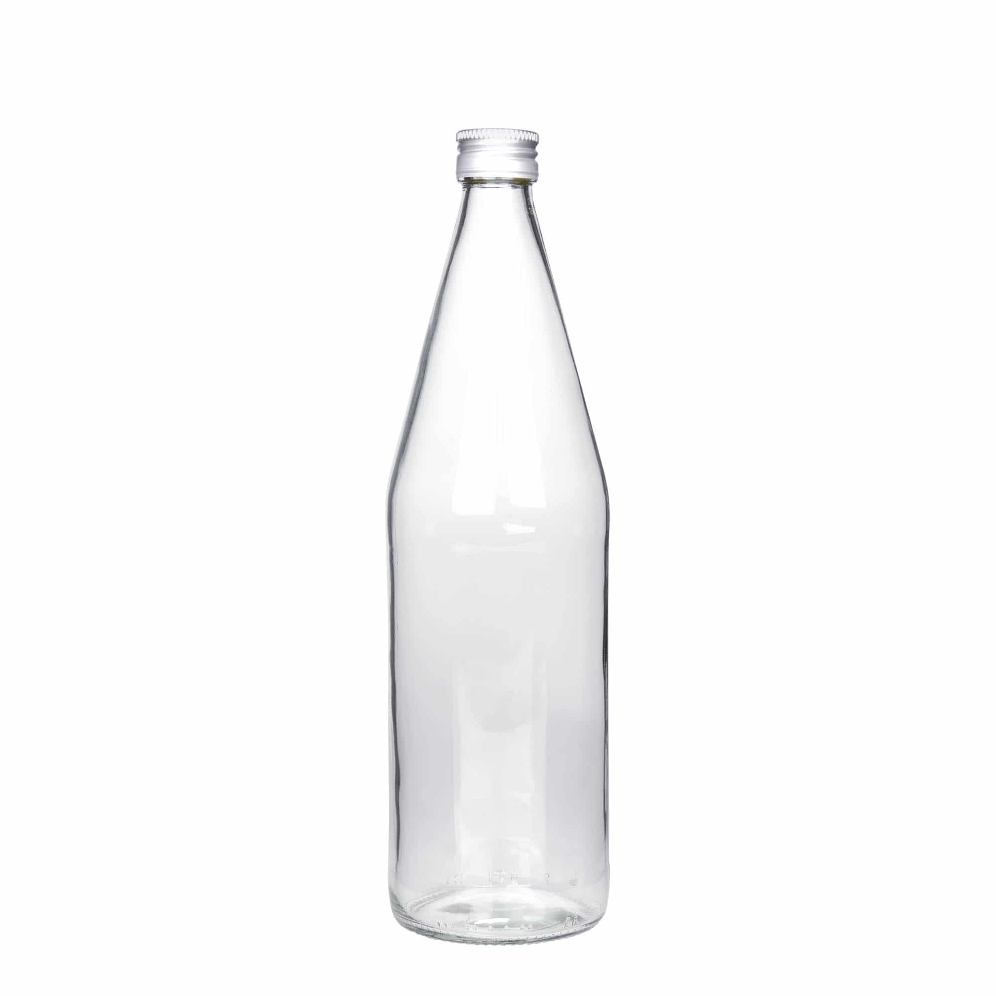 Κυλινδρικό μπουκάλι γενικής χρήσης 750 ml, γυάλινο, στόμιο: PP 28