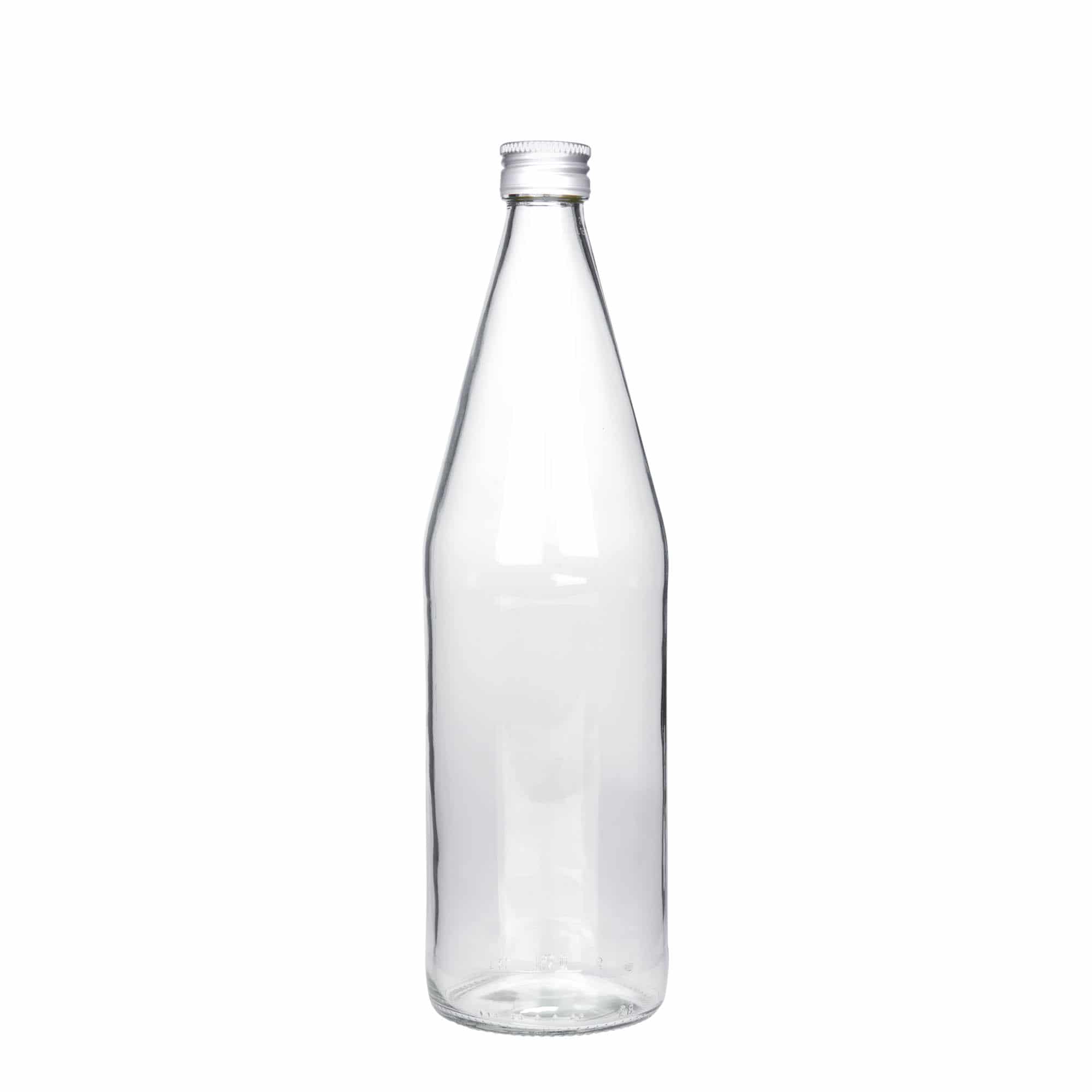 750 ml καθολικό μπουκάλι σε σχήμα καρότου, γυαλί, στόμιο: PP 28