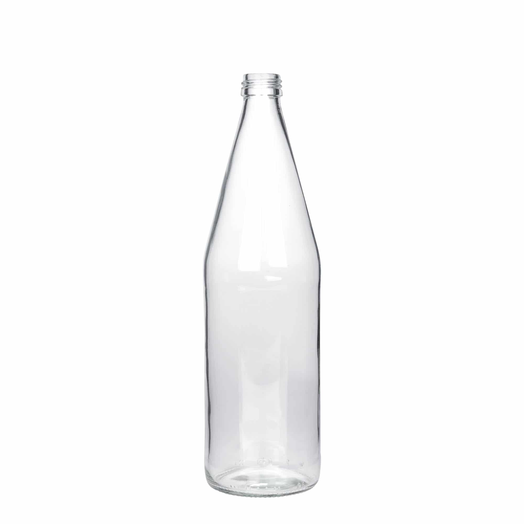 750 ml καθολικό μπουκάλι σε σχήμα καρότου, γυαλί, στόμιο: PP 28