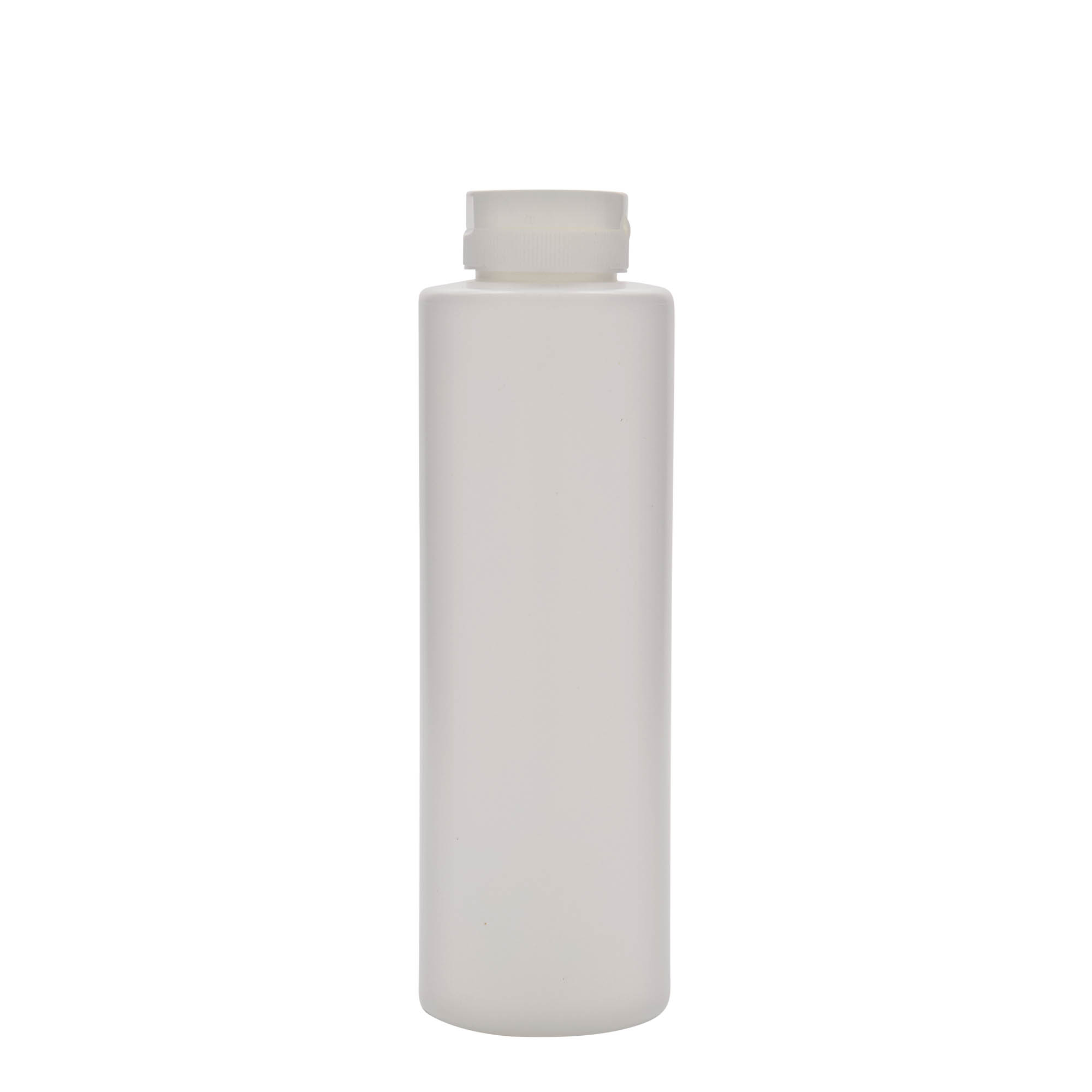 Μπουκάλι για σως 500 ml, πλαστικό LDPE, λευκό, στόμιο: GPI 38/400