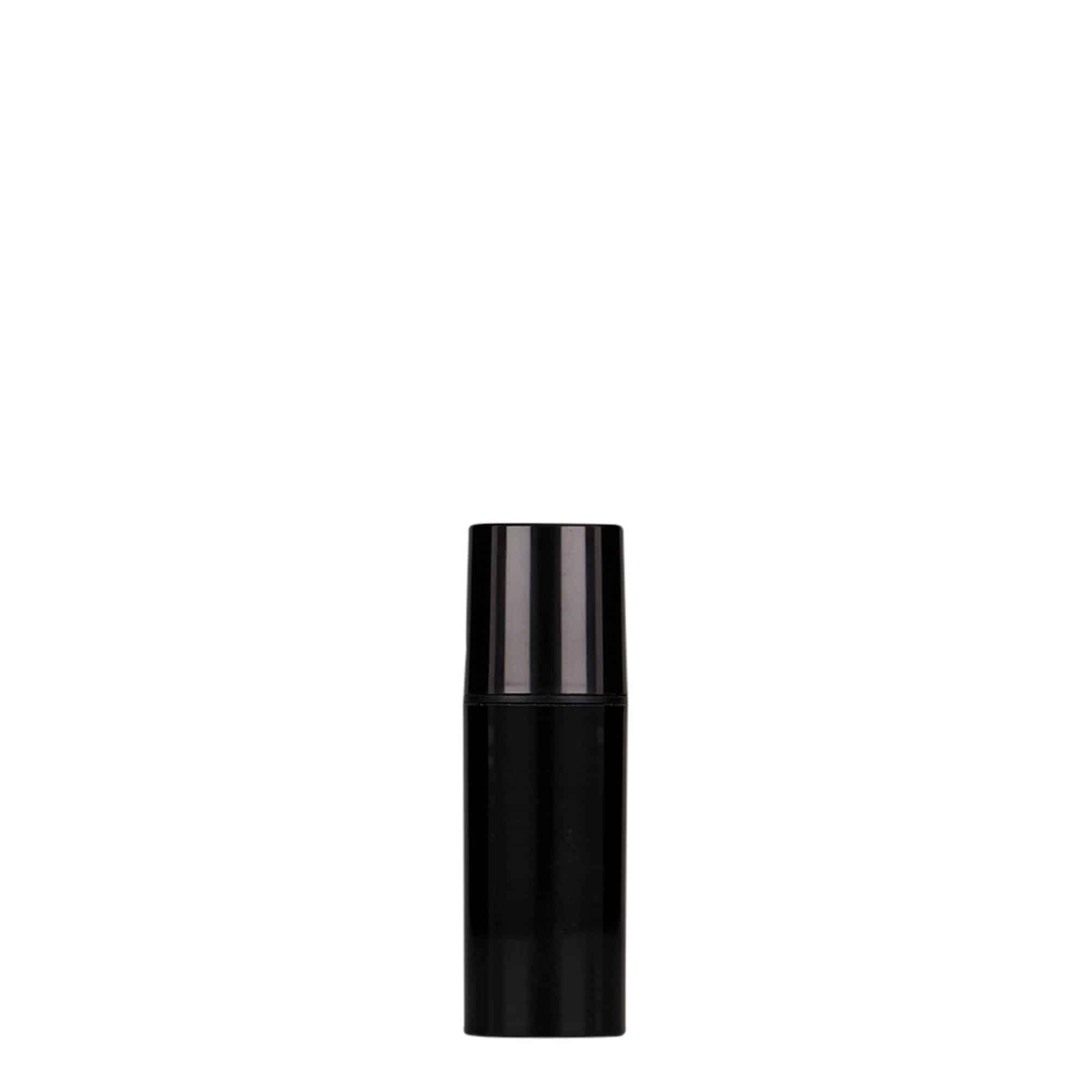 5 ml Airless διανομέας 'Nano', πλαστικό PP, μαύρο