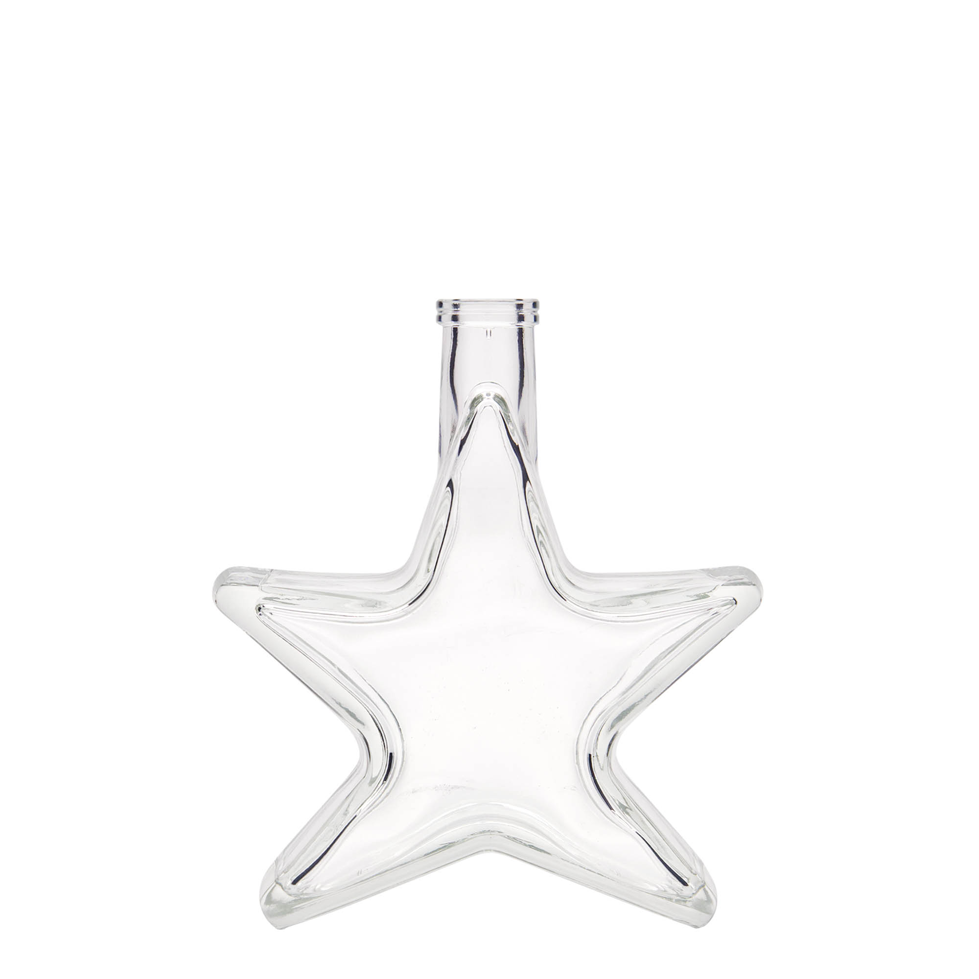 Γυάλινο μπουκάλι 'Αστέρι' 200 ml, στόμιο: φελλός Γυάλινο μπουκάλι 'Αστέρι' 200 ml, στόμιο: φελλός