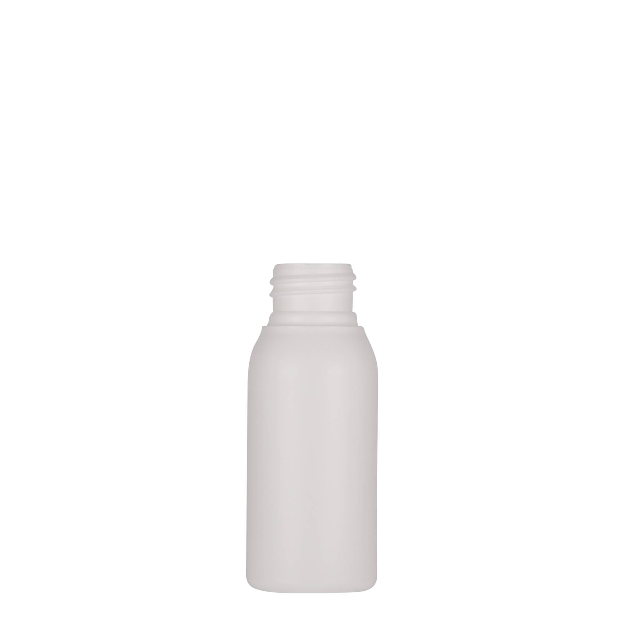 Πλαστικό μπουκάλι 'Tuffy' 50 ml, HDPE, λευκό, στόμιο: GPI 24/410