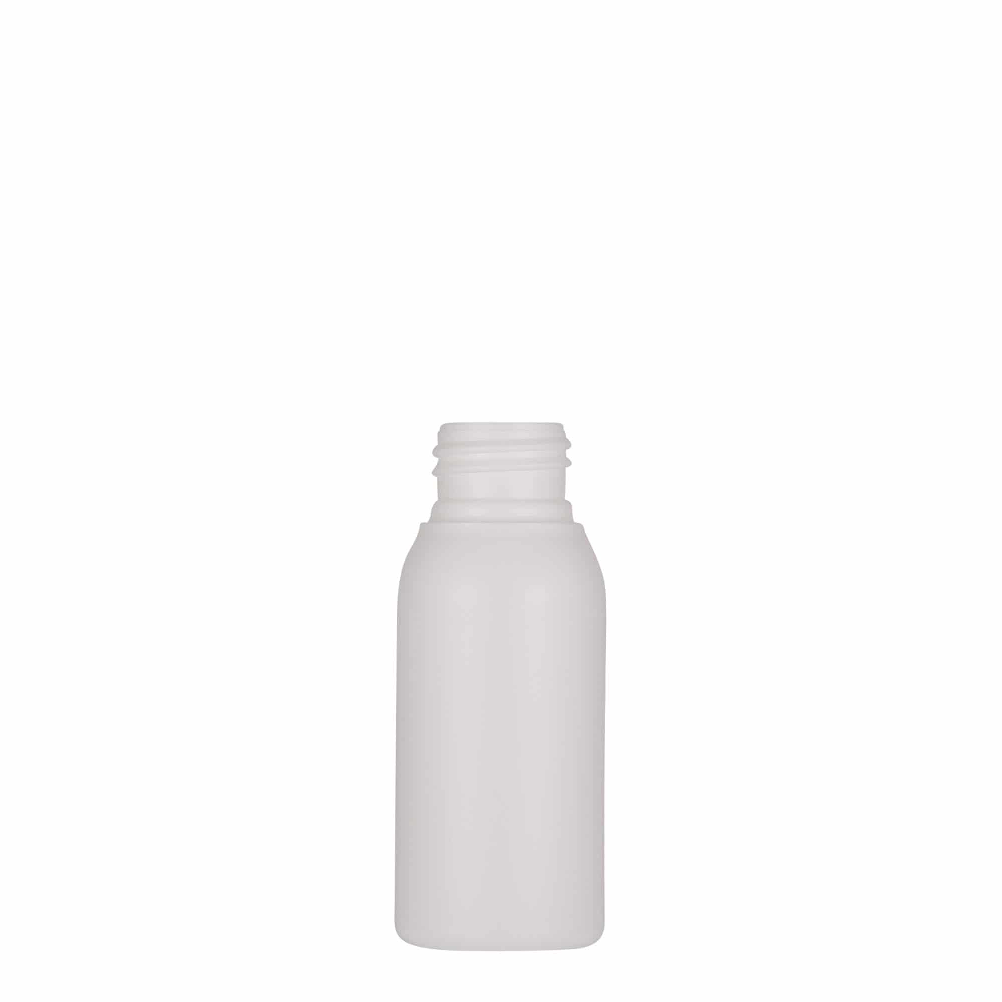 Πλαστικό μπουκάλι 'Tuffy' 50 ml, HDPE, λευκό, στόμιο: GPI 24/410