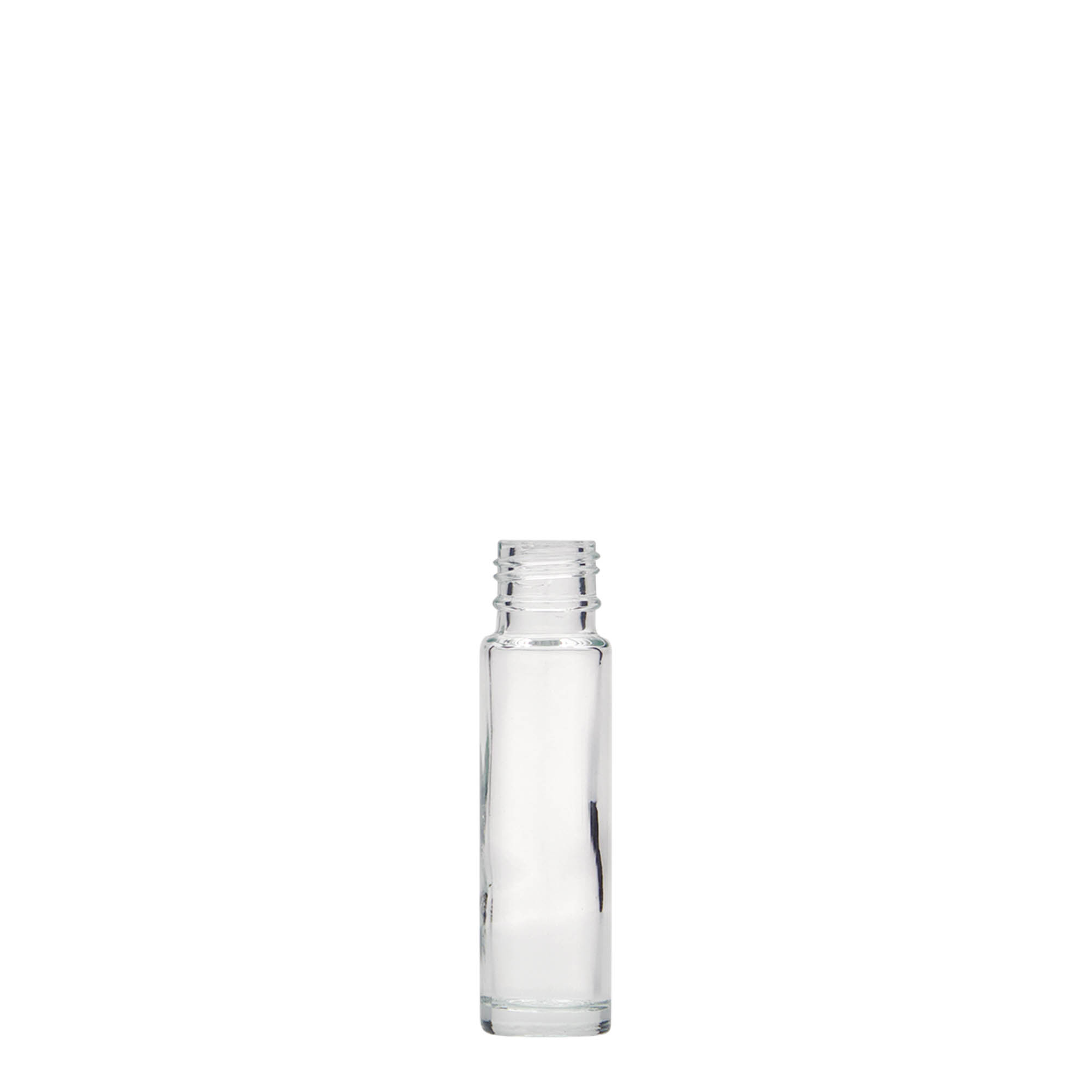 10 ml φιάλη Roll-On, γυαλί, στόμιο: βιδωτό καπάκι