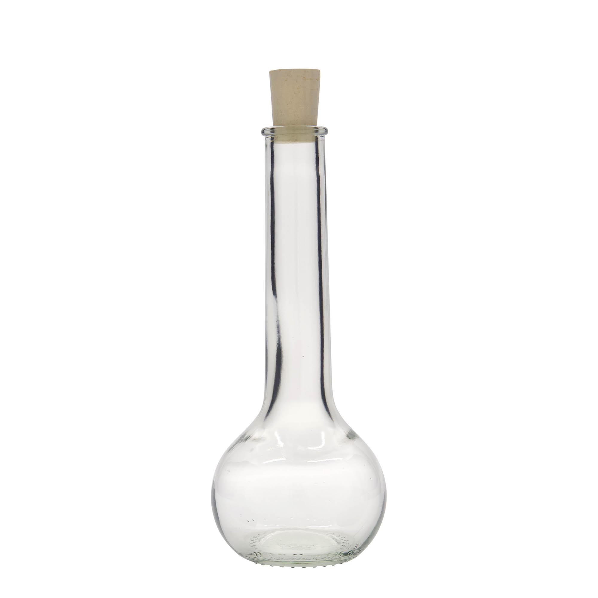 Γυάλινο μπουκάλι 'Tulipano' 200 ml, στόμιο: φελλός