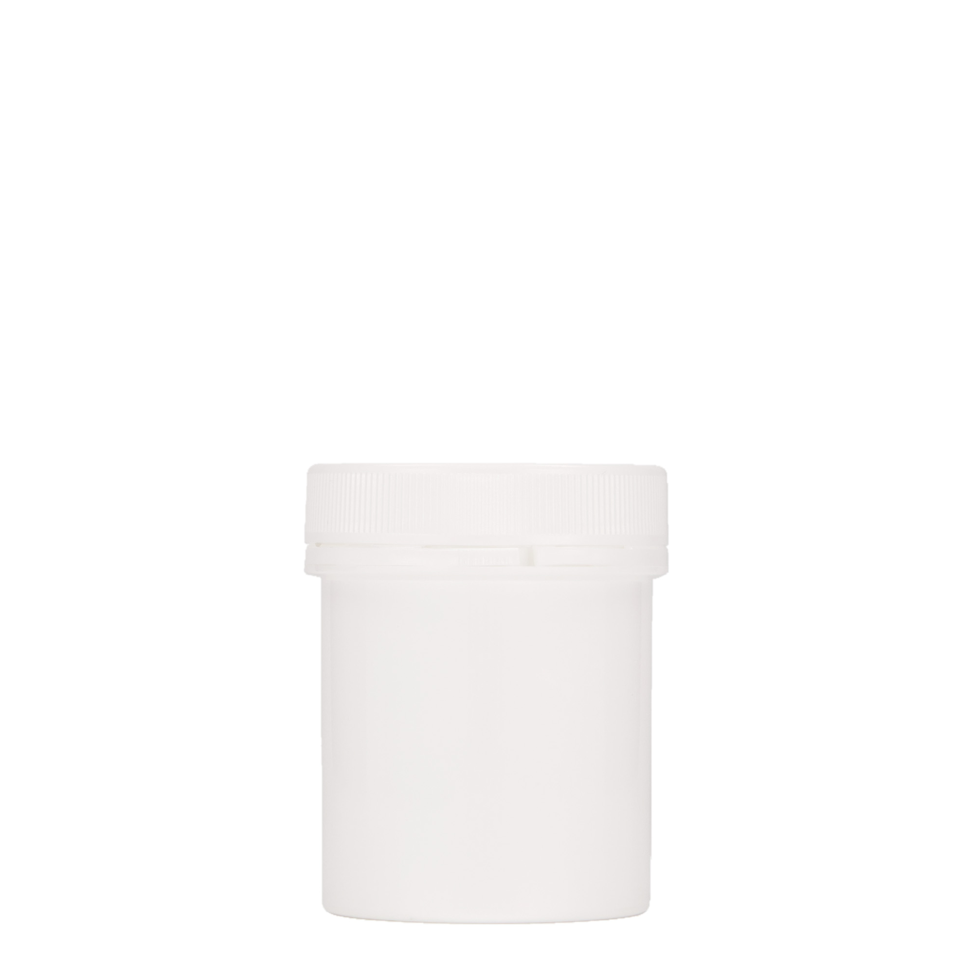 Πλαστικό βάζο 'Securilock' 150 ml, PP, λευκό, στόμιο: βιδωτό πώμα
