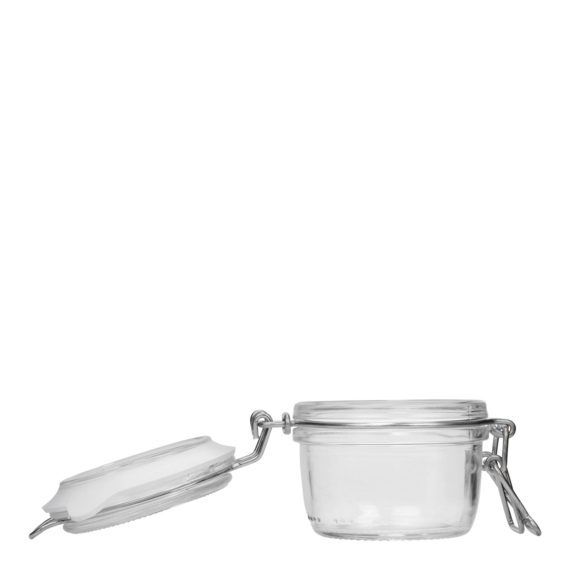 Βάζο με καπάκι με κλιπ 'Fido' 125 ml, στόμιο: καπάκι με κλιπ Βάζο με καπάκι με κλιπ 'Fido' 125 ml, στόμιο: καπάκι με κλιπ