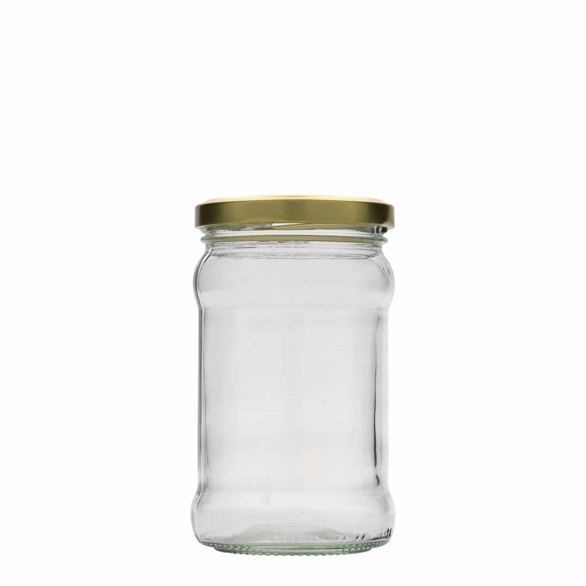 Στρογγυλό βάζο 320 ml, στόμιο: twist-off (TO 66)