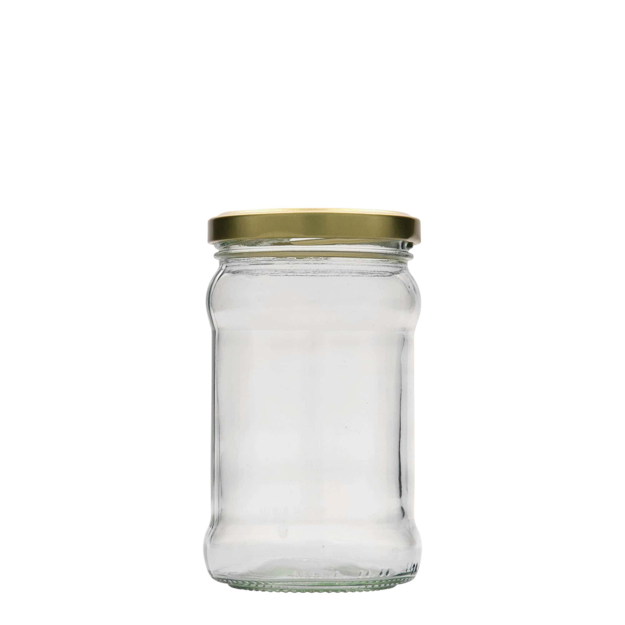 Στρογγυλό βάζο 320 ml, στόμιο: twist-off (TO 66)
