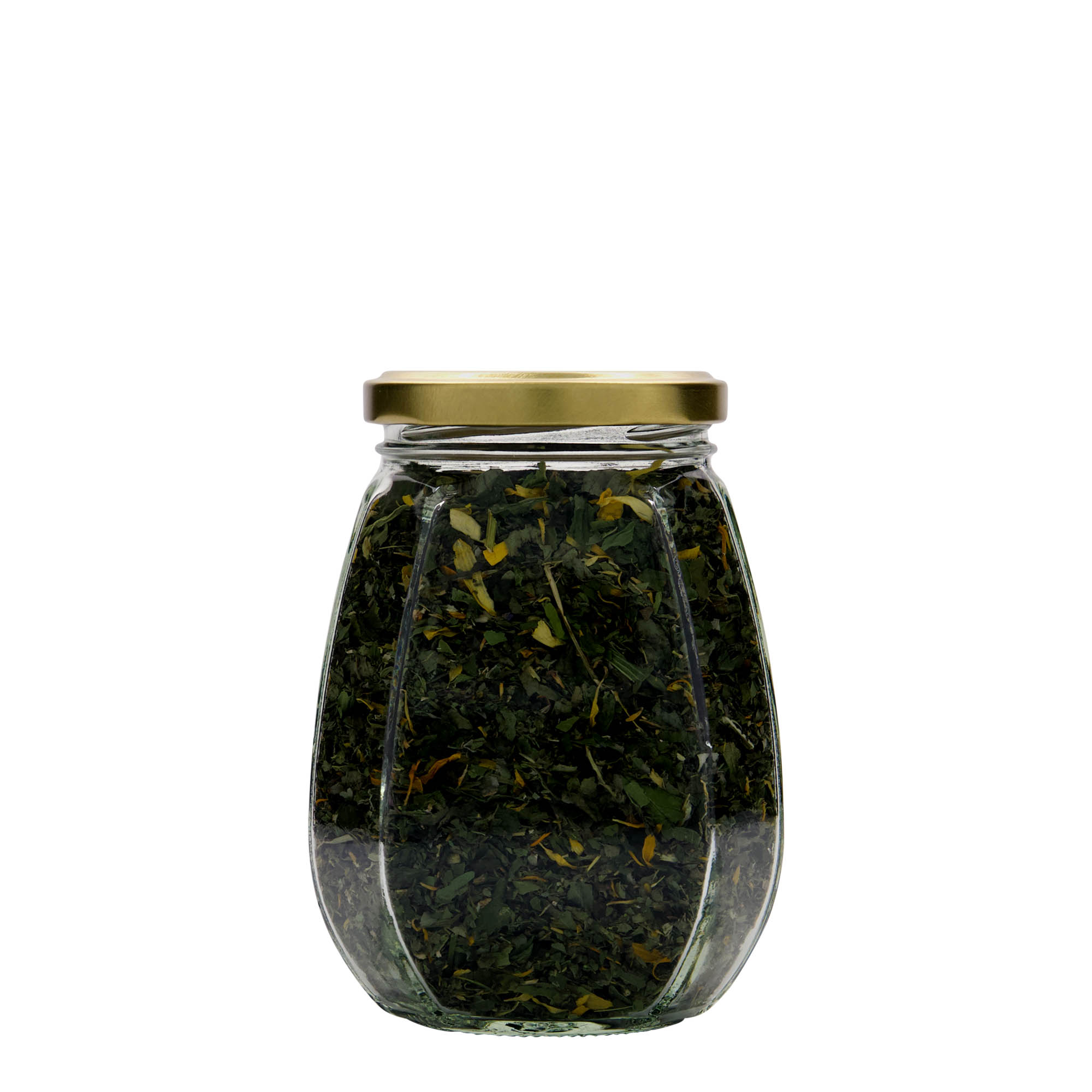 Διακοσμητικό βάζο 385 ml, εξάγωνο, στόμιο: twist-off (TO 63) Διακοσμητικό βάζο 385 ml, εξάγωνο, στόμιο: twist-off (TO 63)